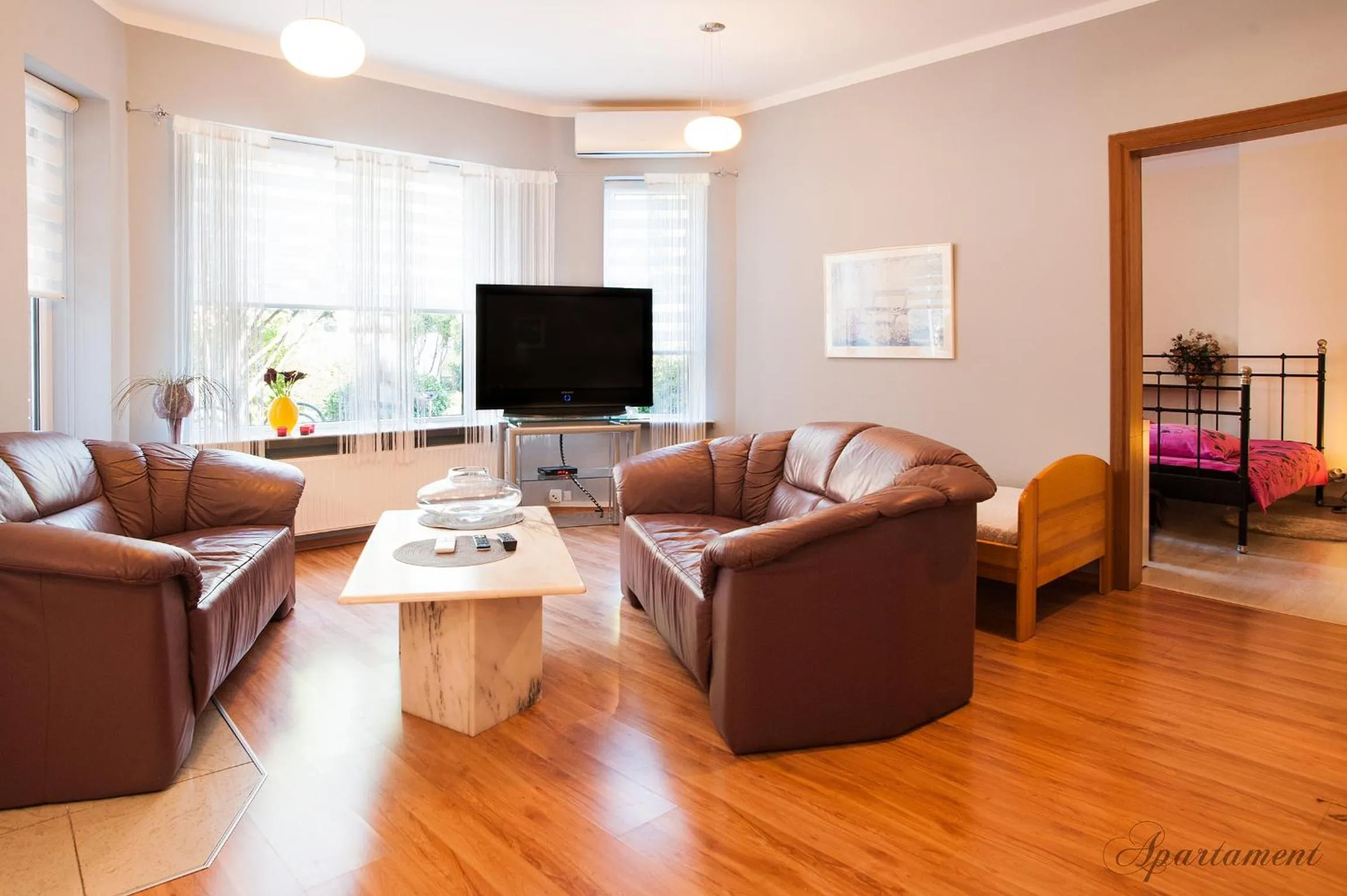 Seating area in Apartamenty Włocławek