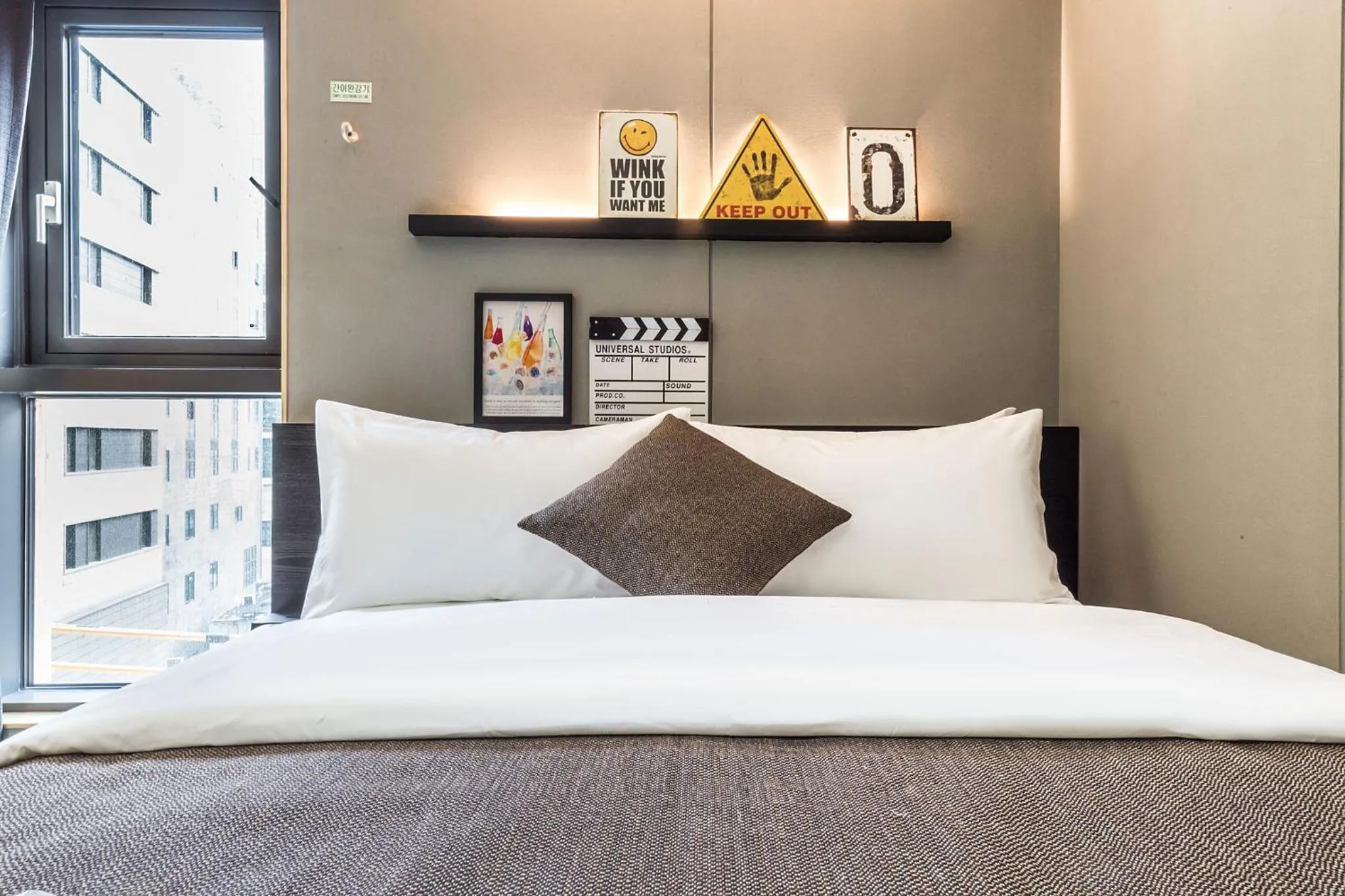 Bed in The Post Hotel