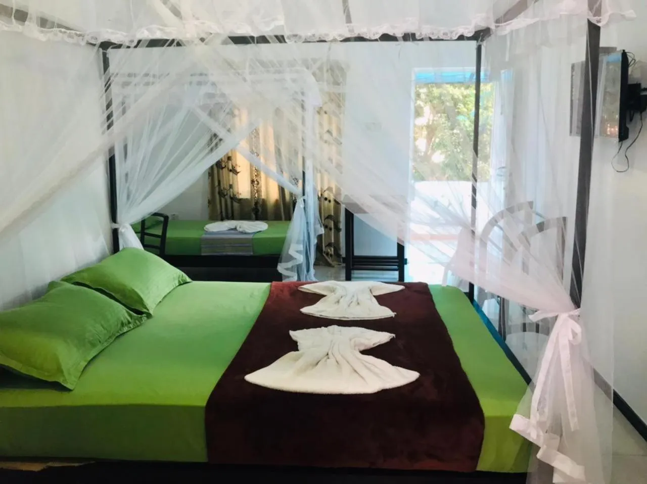 Bed in Crescent Resort