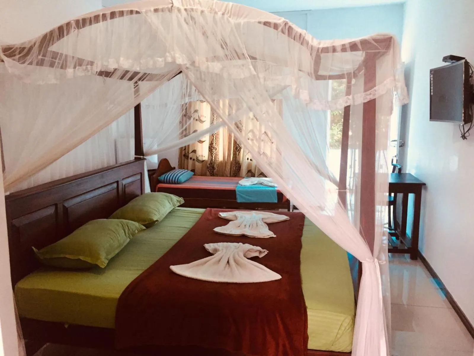 Bed in Crescent Resort