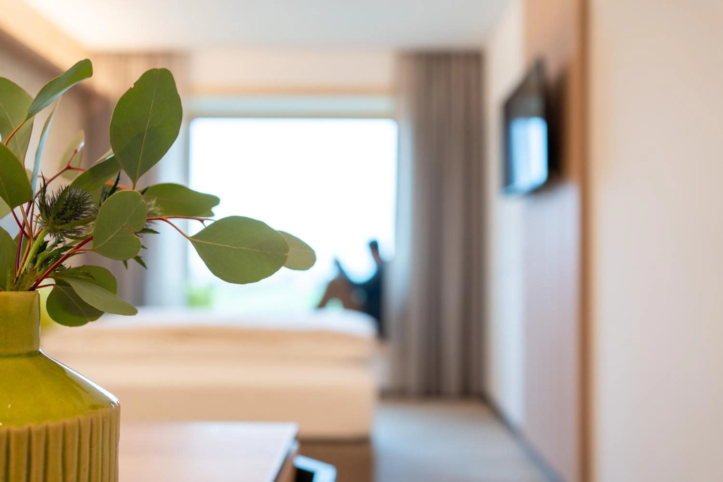 Photo of the whole room, Bed in eee Hotel Eberstalzell