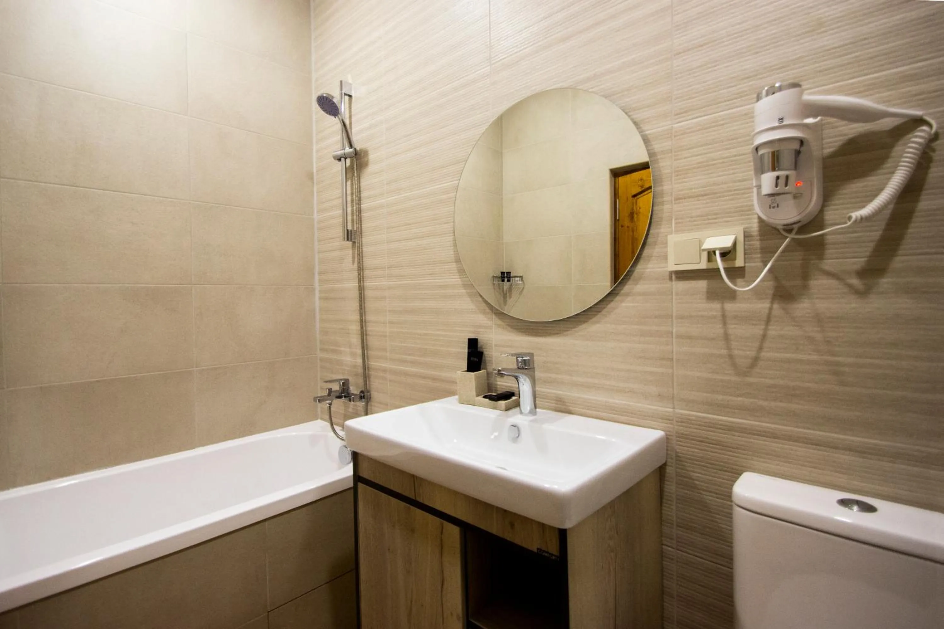 Bathroom in KUMA Hotel Gyumri
