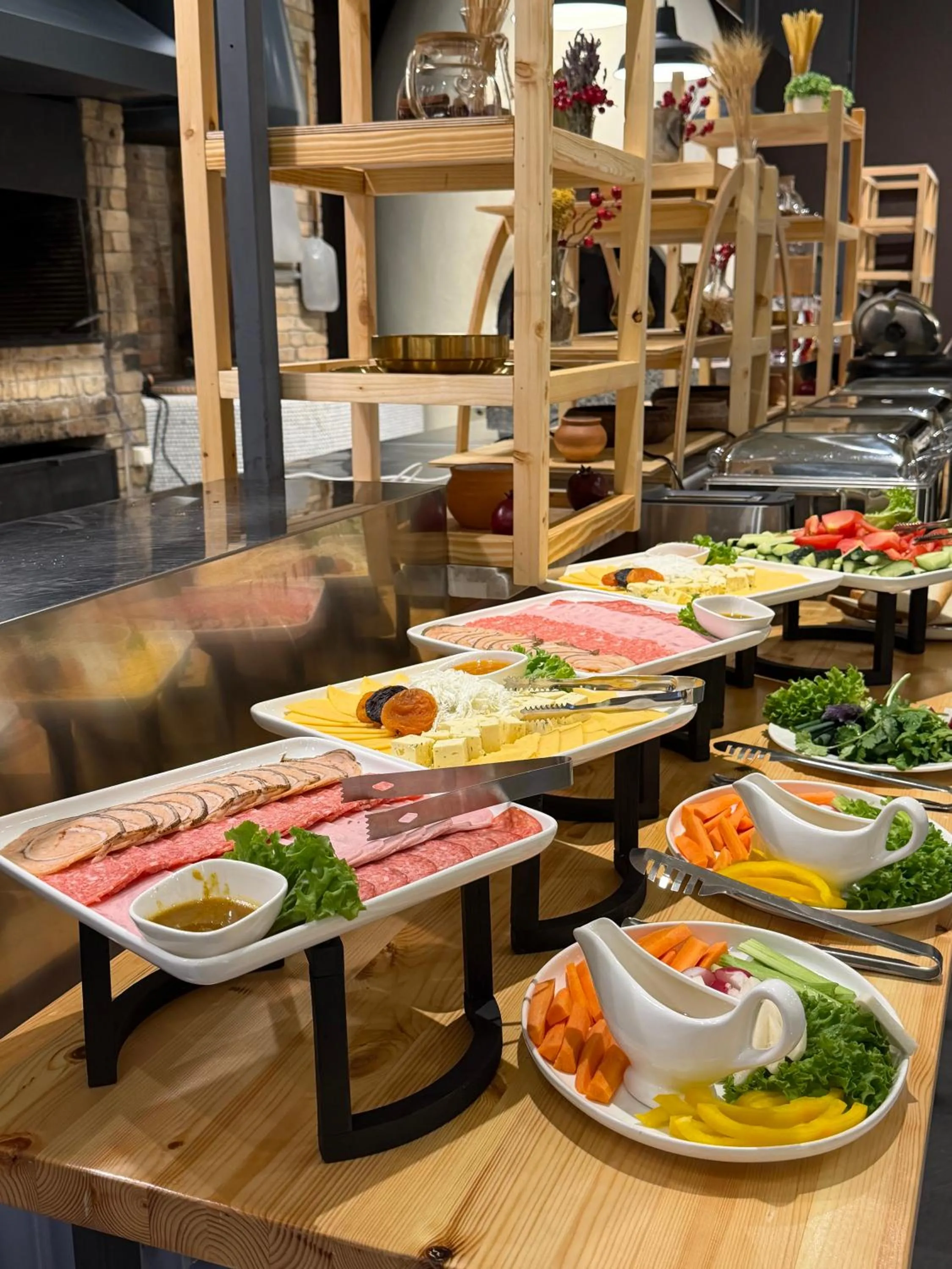 Buffet breakfast in KUMA Hotel Gyumri