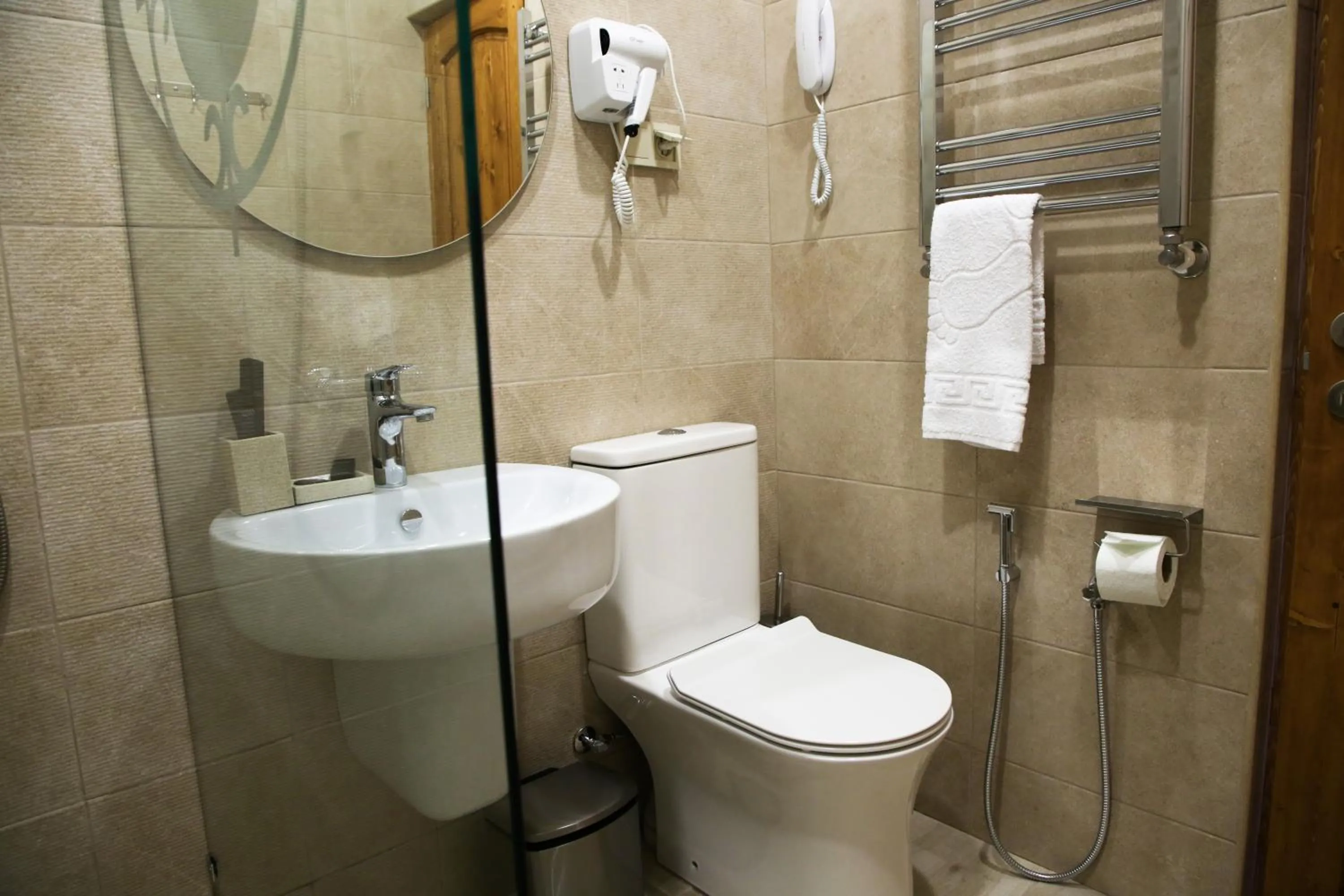Shower in KUMA Hotel Gyumri