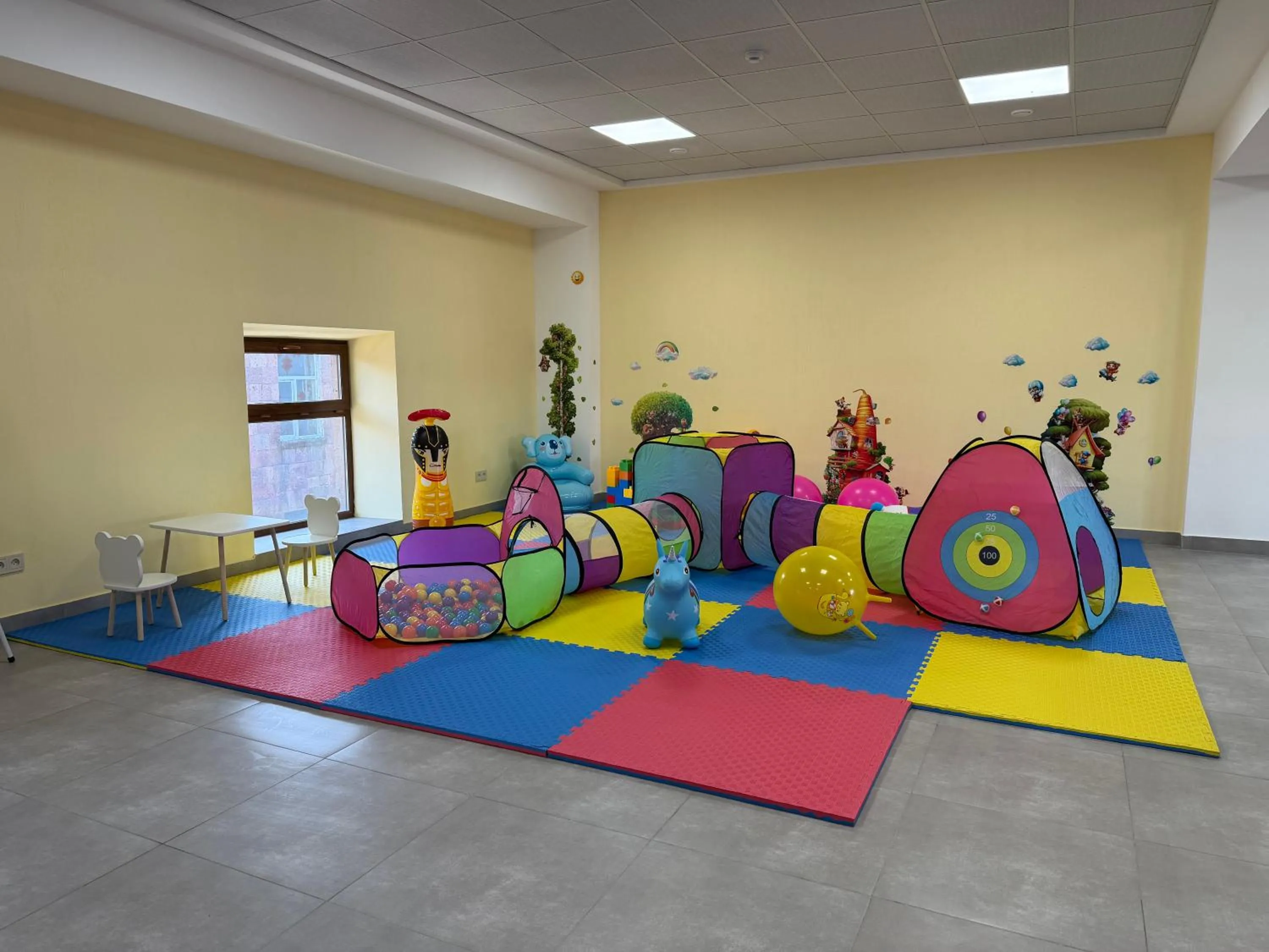 Children play ground in KUMA Hotel Gyumri