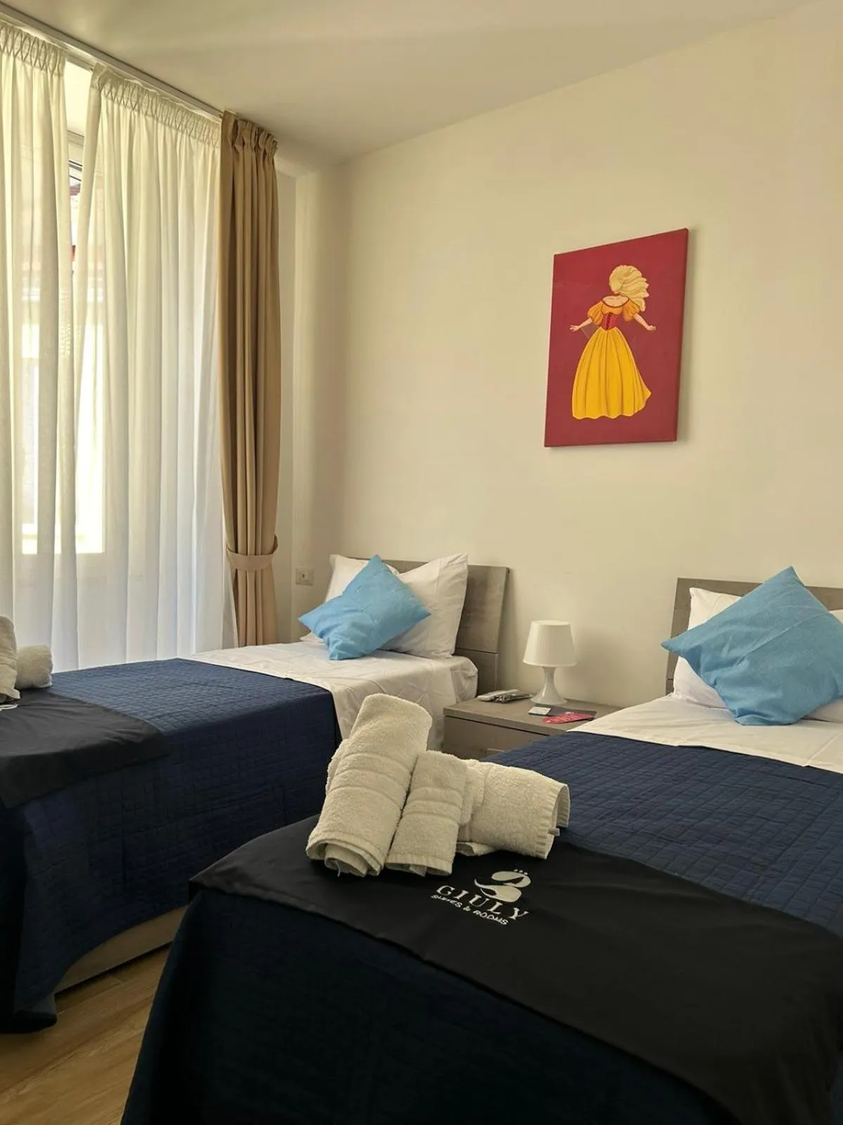Bed in GIULY SUITES & ROOMS