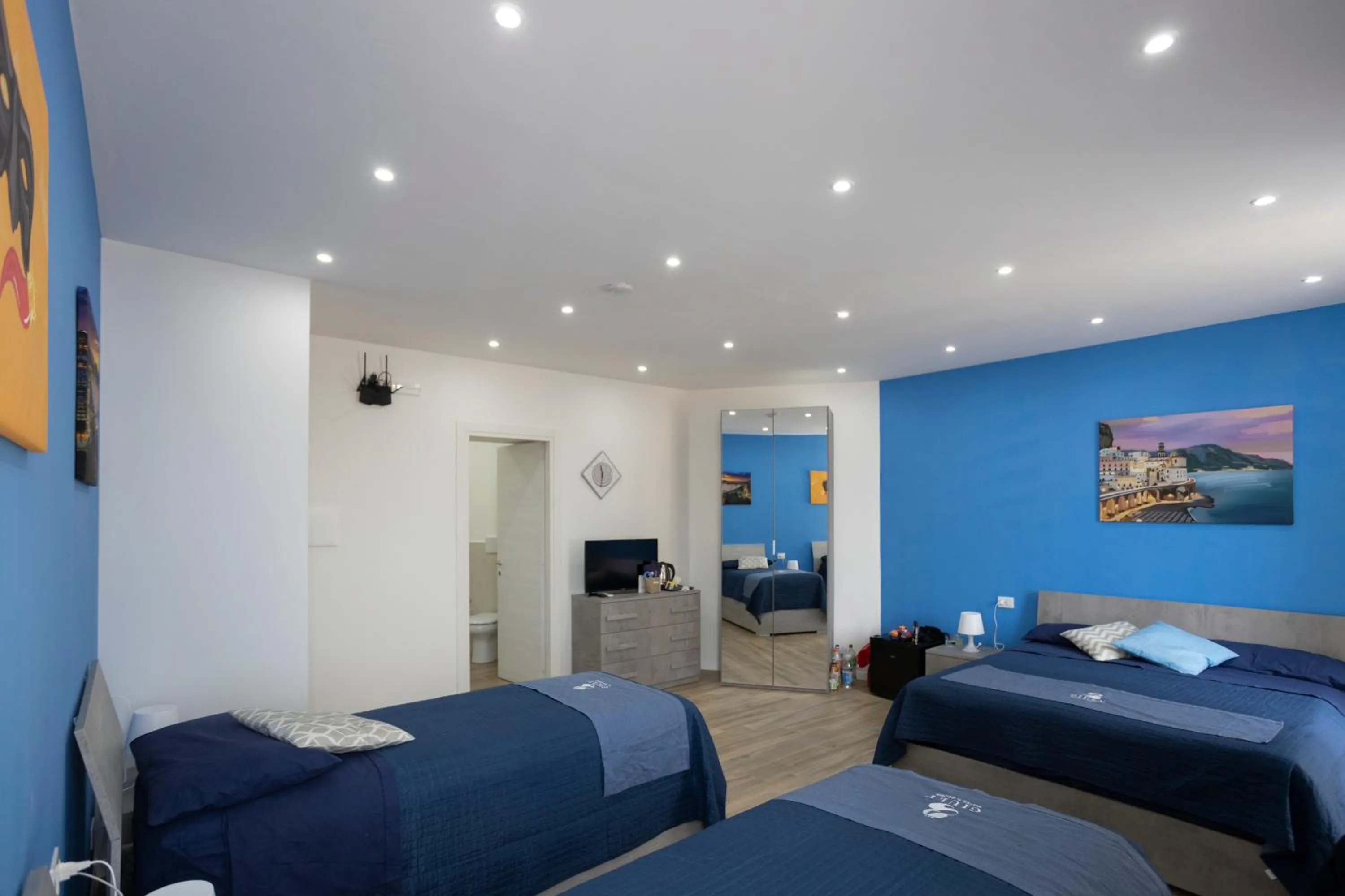 Bed in GIULY SUITES & ROOMS