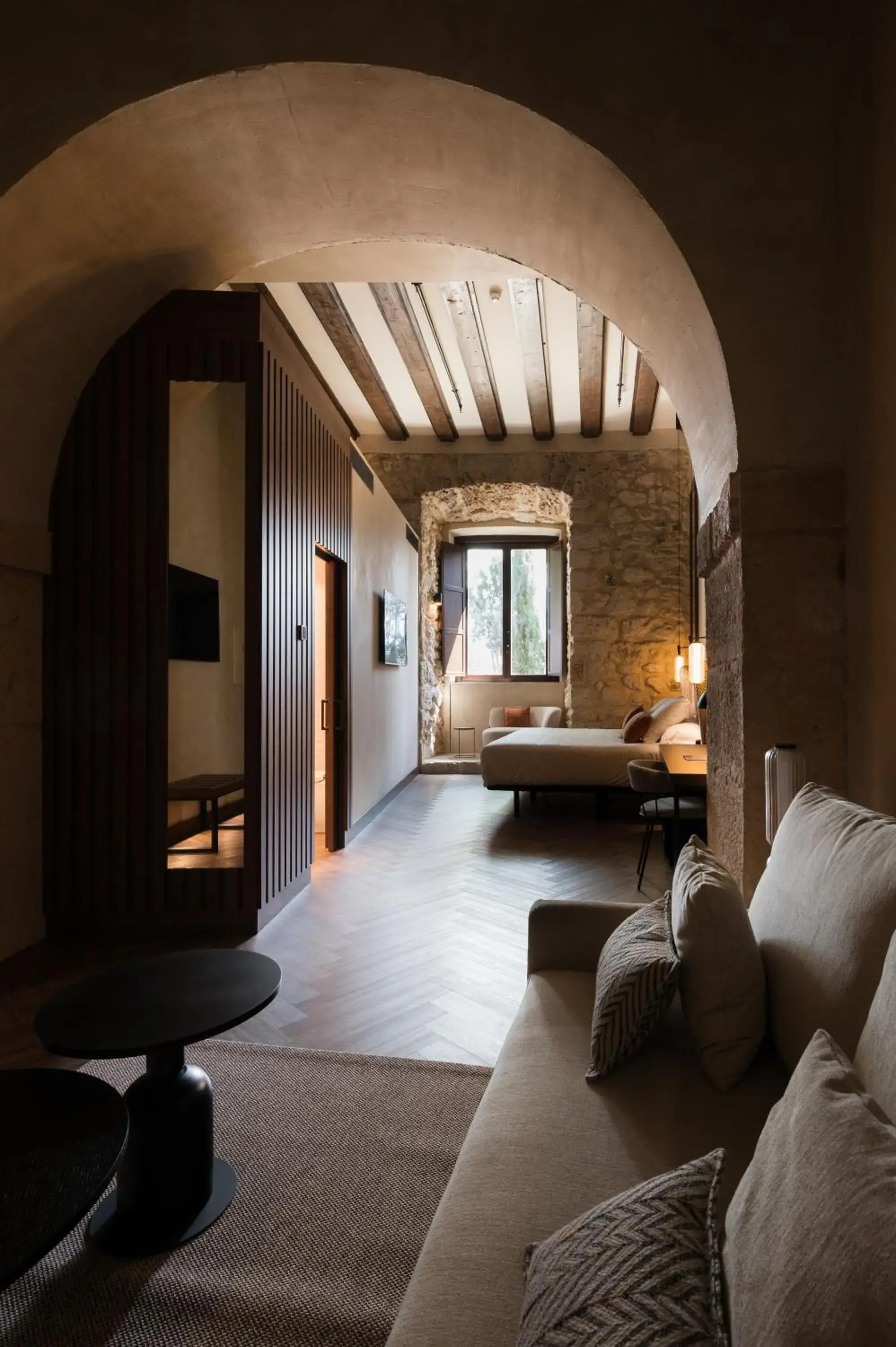 Decorative detail, Bed in Castilla Termal Brihuega Decorative detail, Bed in Castilla Termal Brihuega