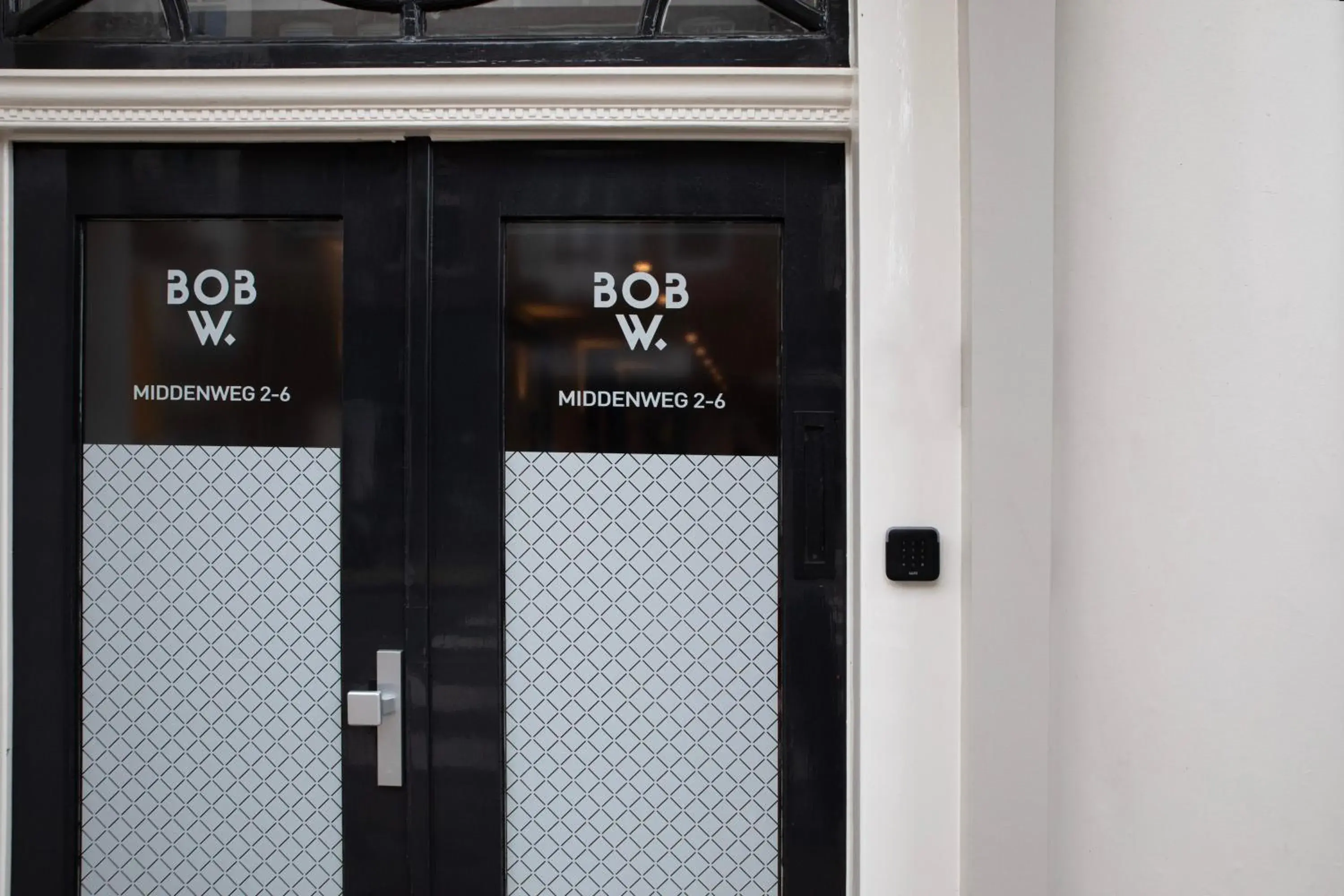 Facade/entrance in Bob W Oosterpark Facade/entrance in Bob W Oosterpark