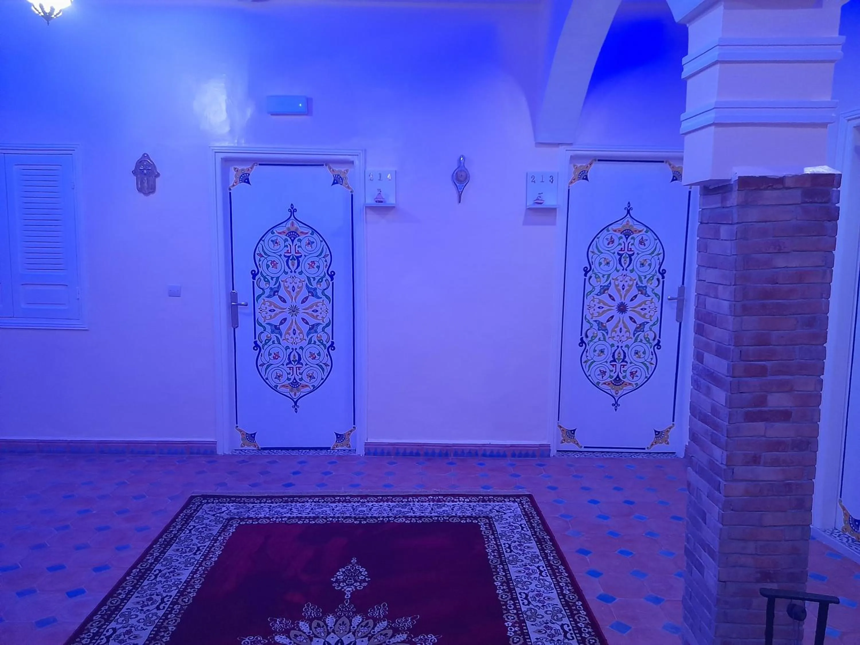 Decorative detail in Hotel Mentaga