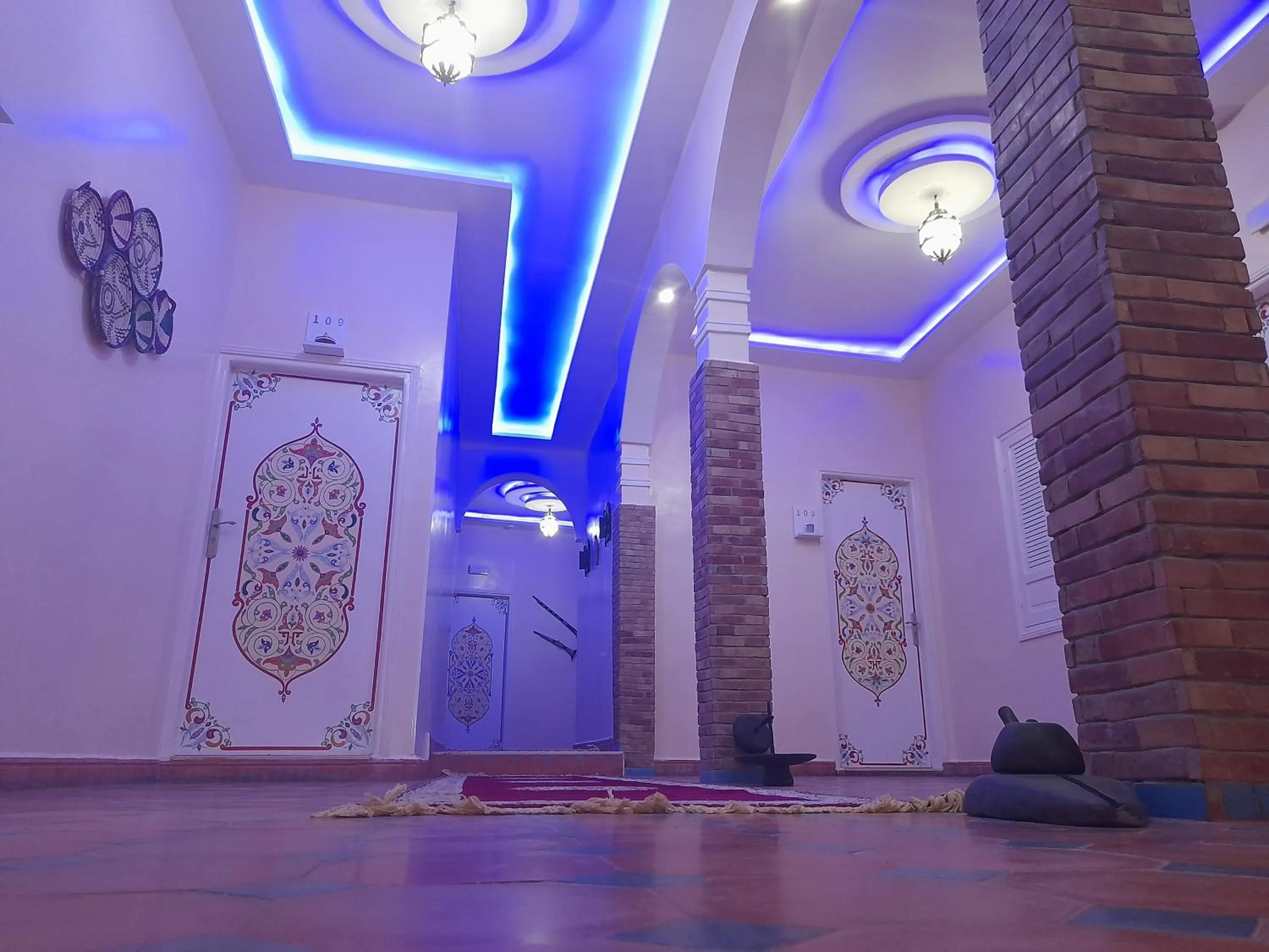 Decorative detail in Hotel Mentaga