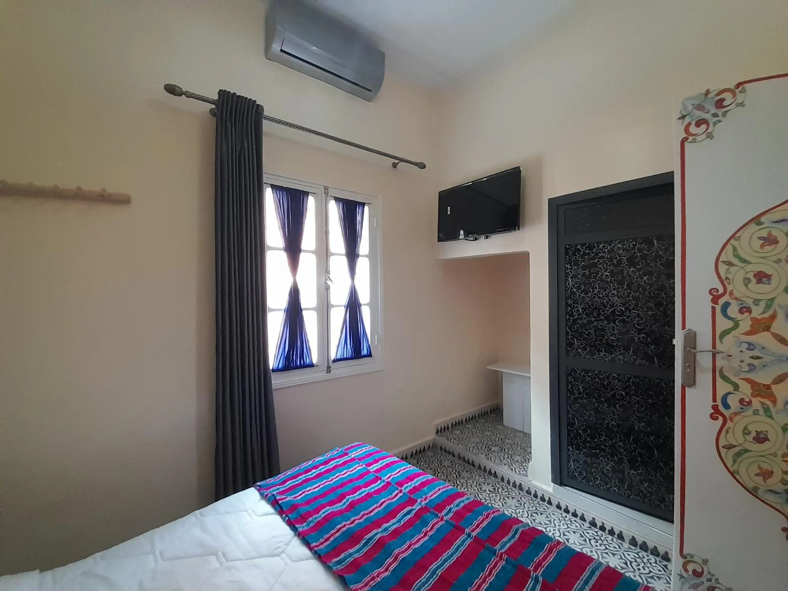 Bed in Hotel Mentaga