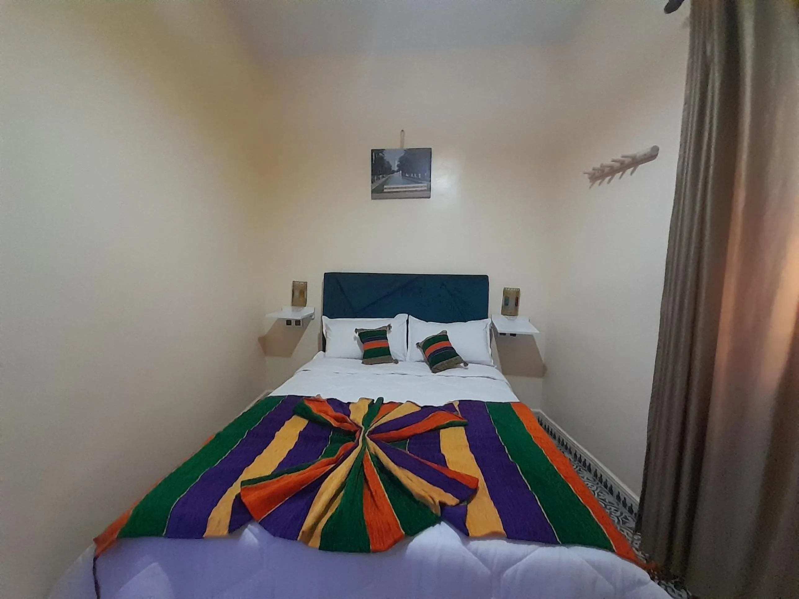 Bed in Hotel Mentaga