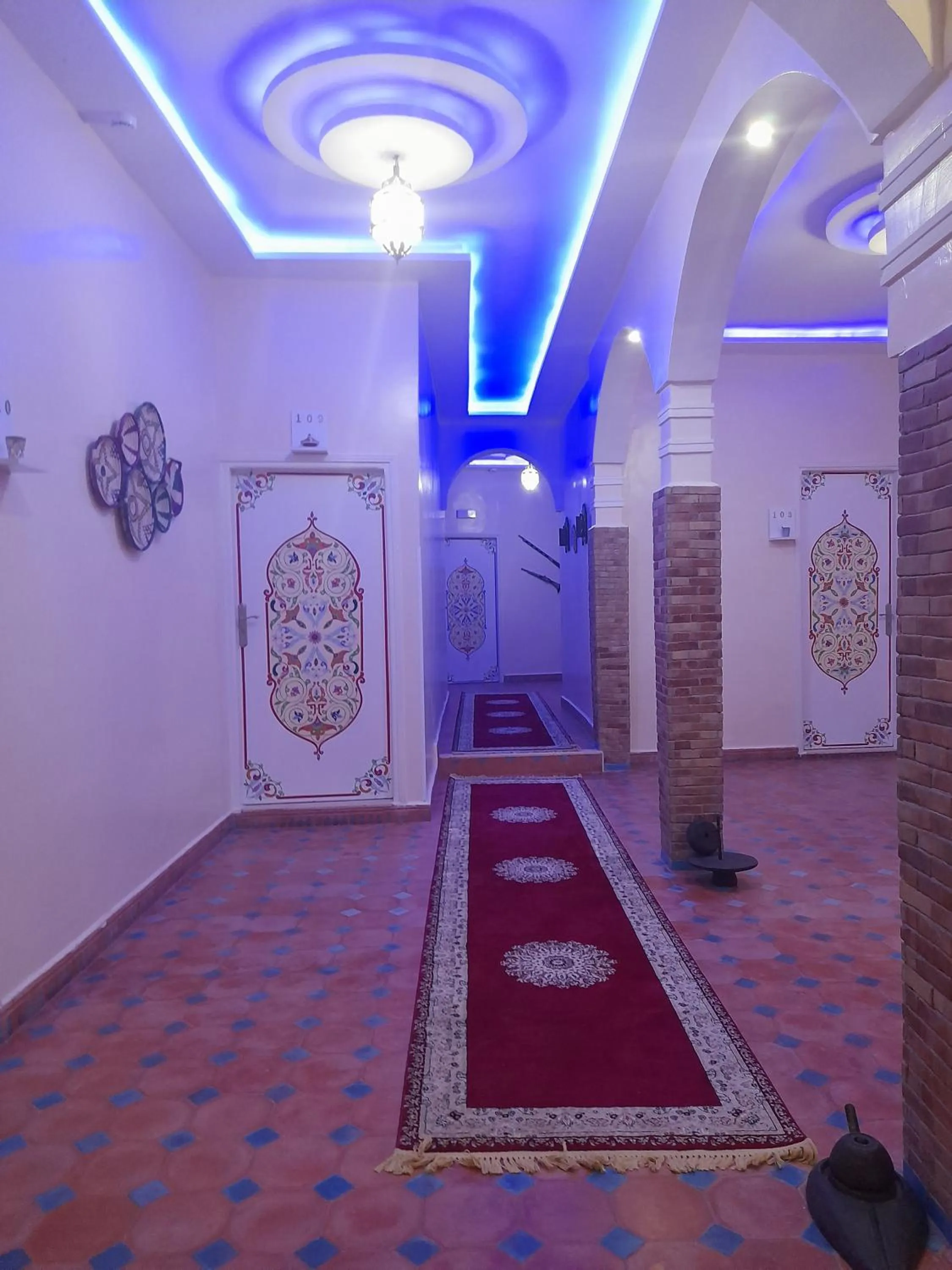 Decorative detail in Hotel Mentaga