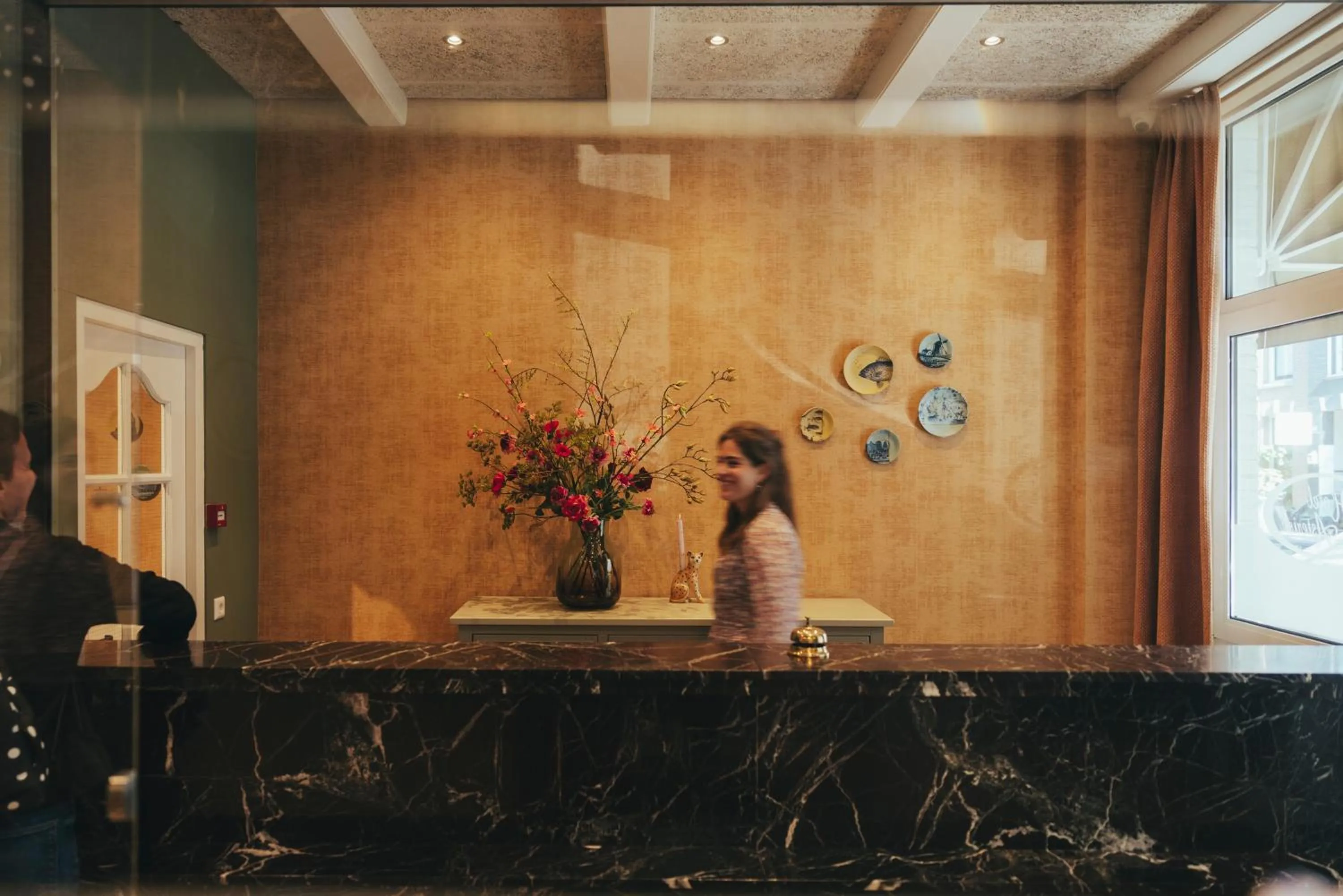 Lobby or reception in Hotel Asterisk, a family run hotel