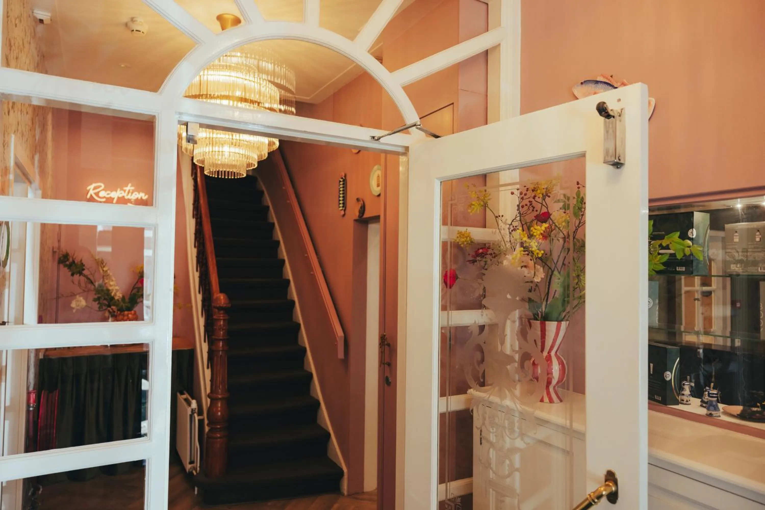 Lobby or reception in Hotel Asterisk, a family run hotel