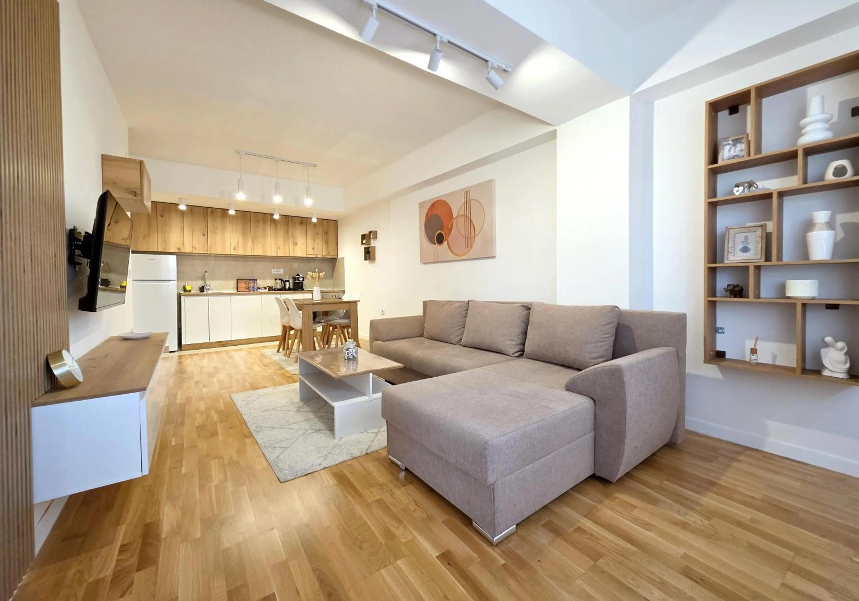 Kitchen or kitchenette in Urban Serviced Apartments