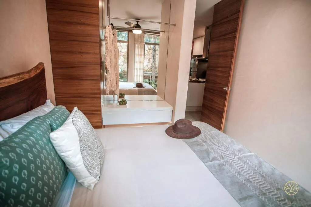 Bed in Jungle hideaway 2BR/plunge pool