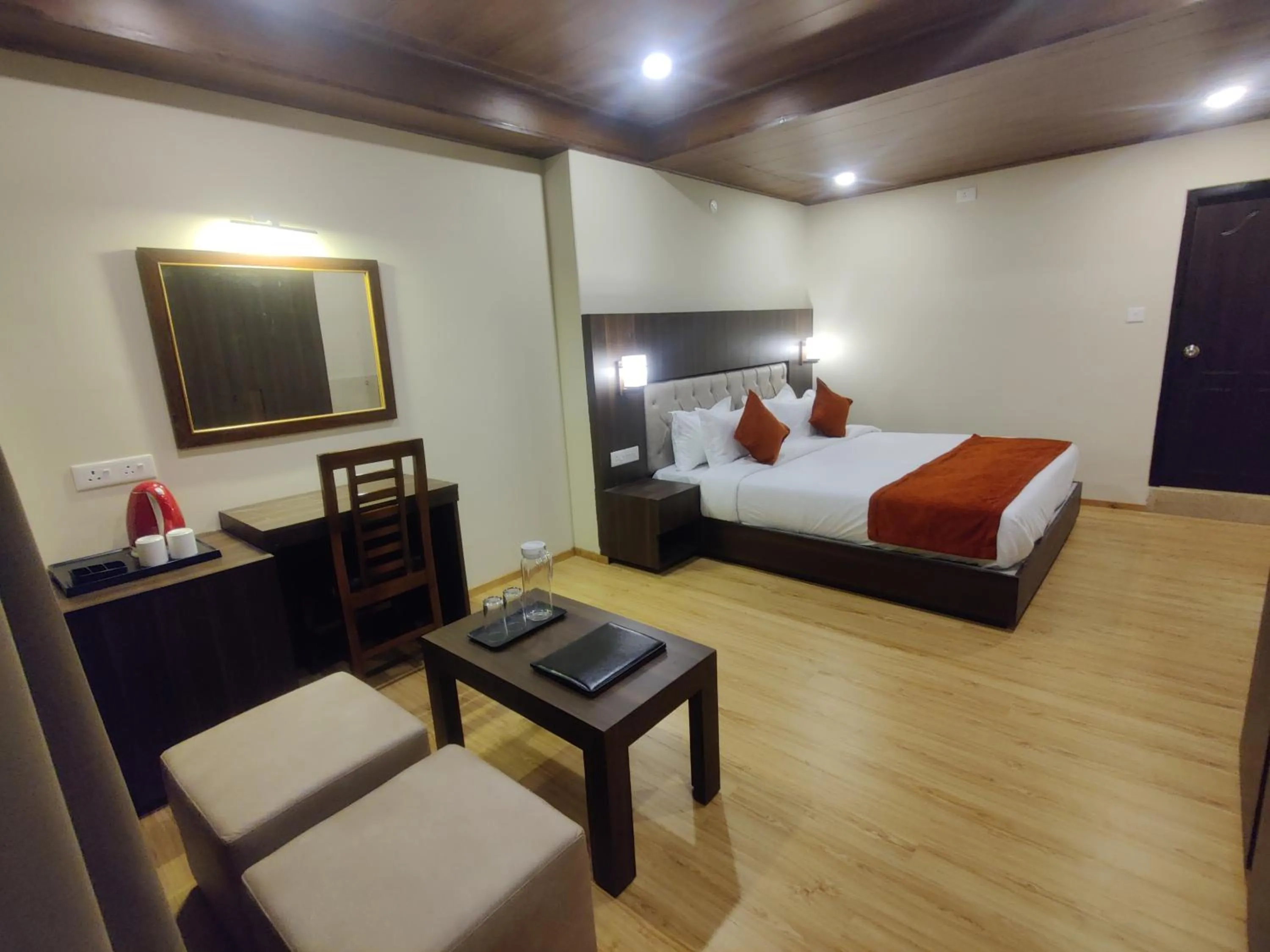Bed in Keswani Group Tashi Heritage Hotel & Resort