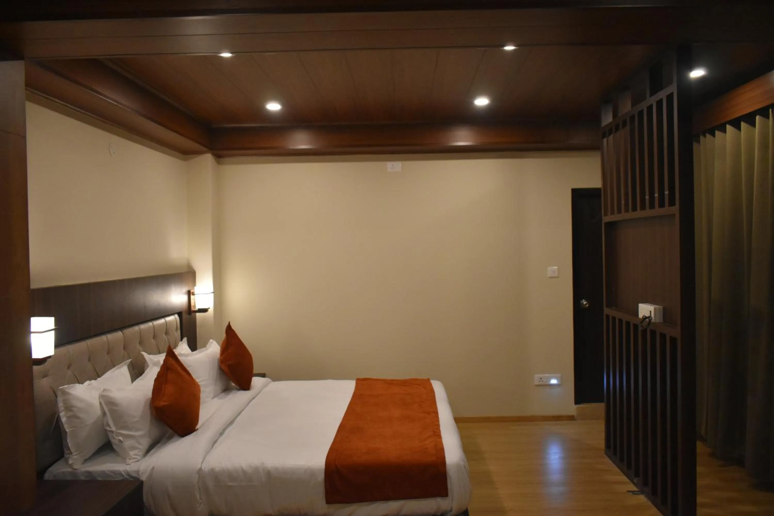 Bed in Keswani Group Tashi Heritage Hotel & Resort