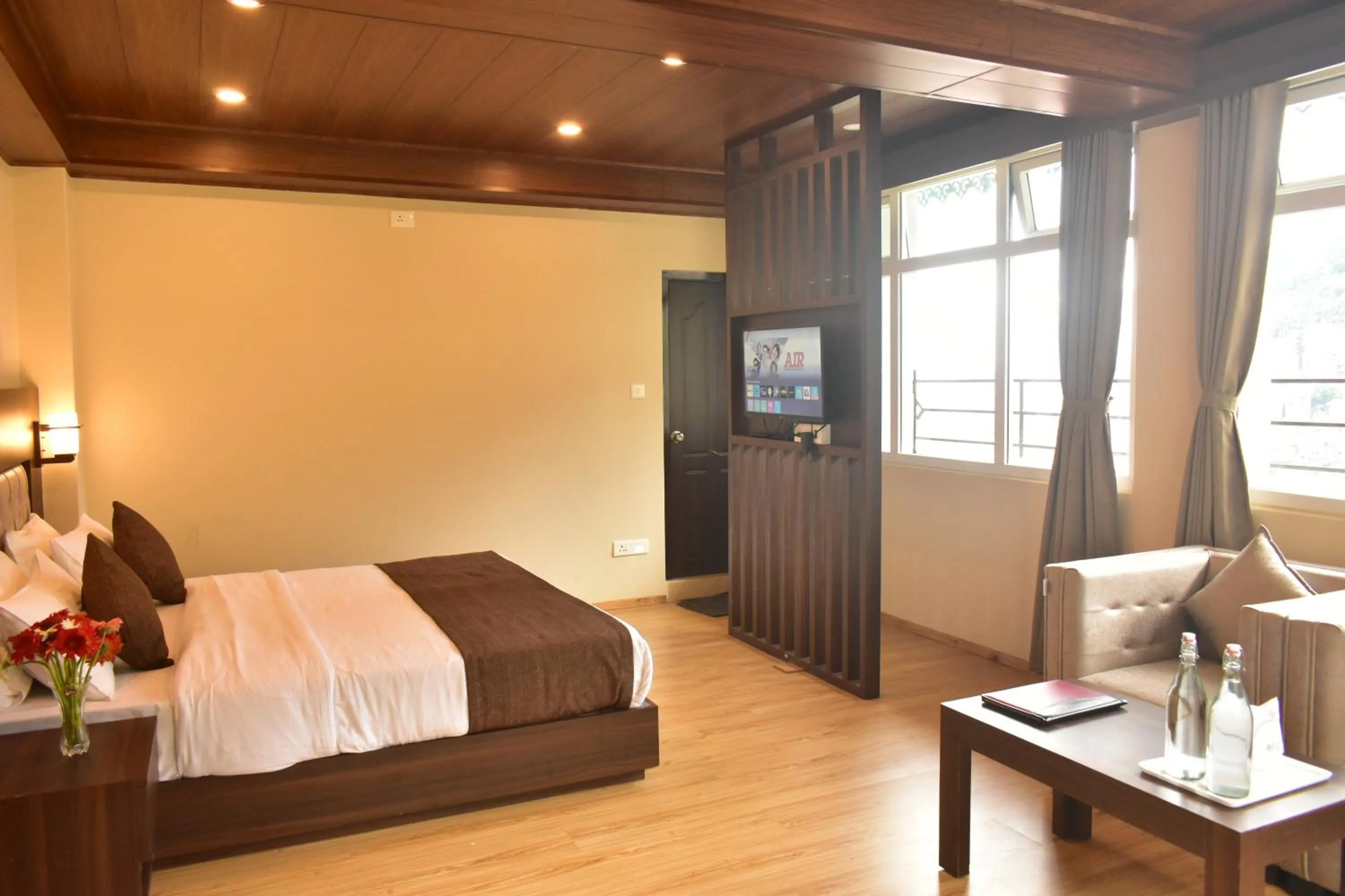Bed in Keswani Group Tashi Heritage Hotel & Resort