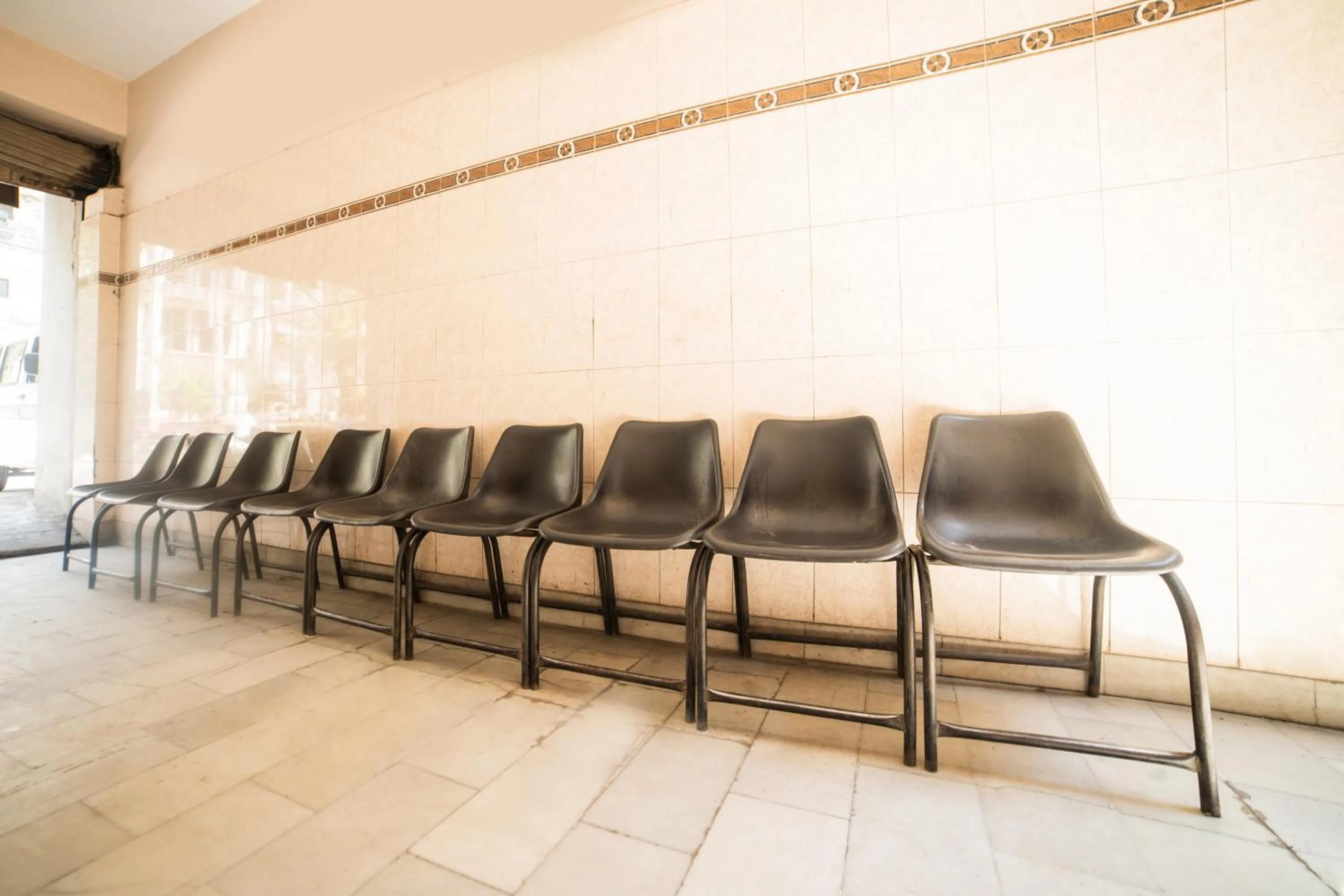 Seating area in Hotel Raj Guest House