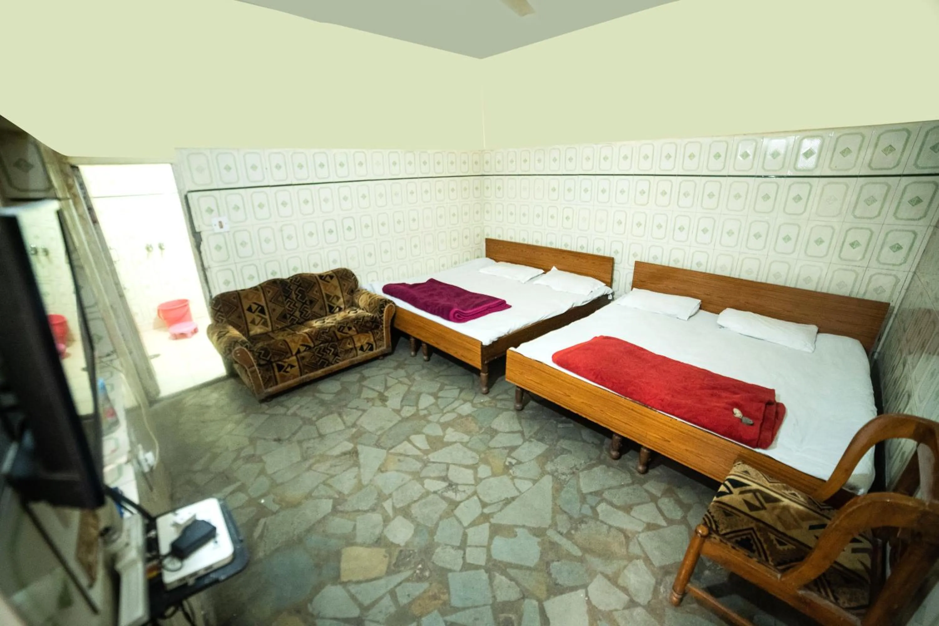 Photo of the whole room, Bed in Hotel Raj Guest House