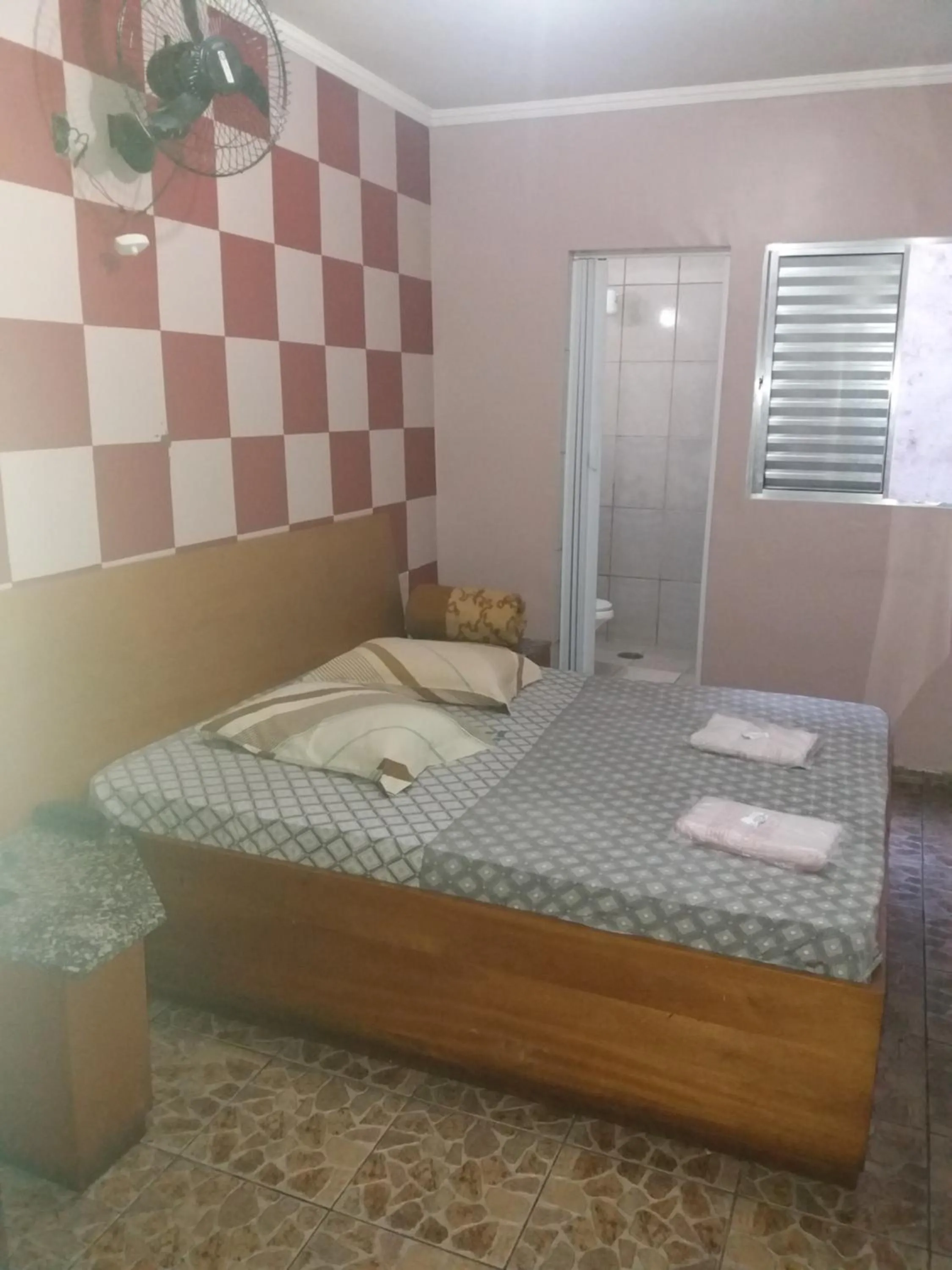 Bed in Hotel Della Rose