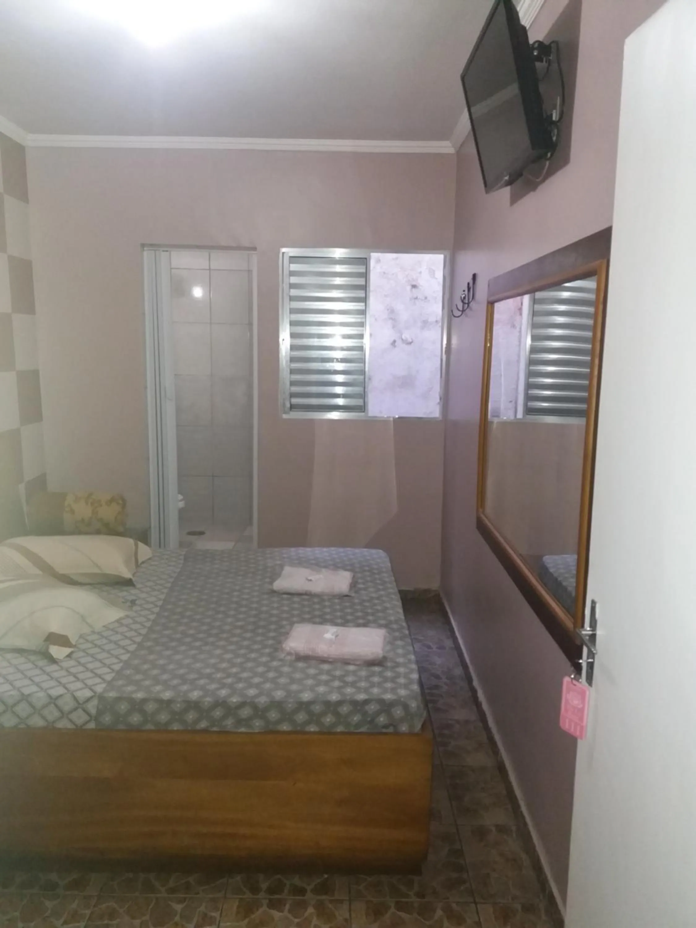 Bed in Hotel Della Rose