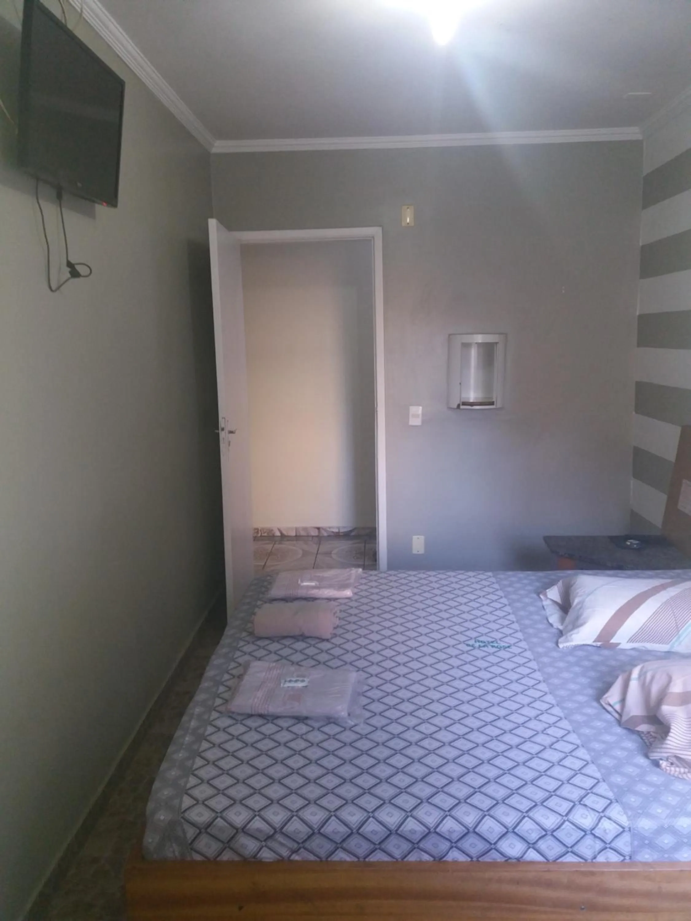 Bed in Hotel Della Rose