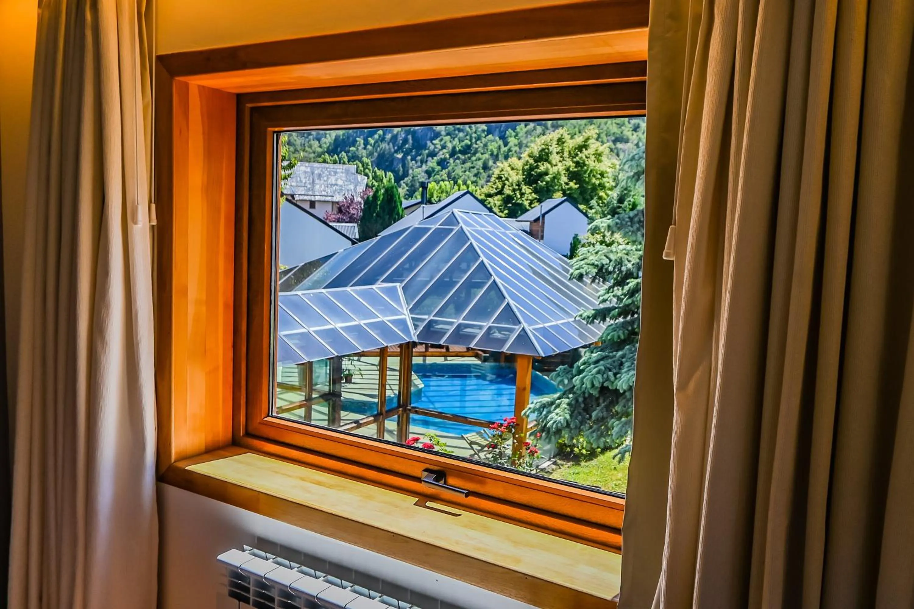 Garden view in Hotel & Spa La Cheminée