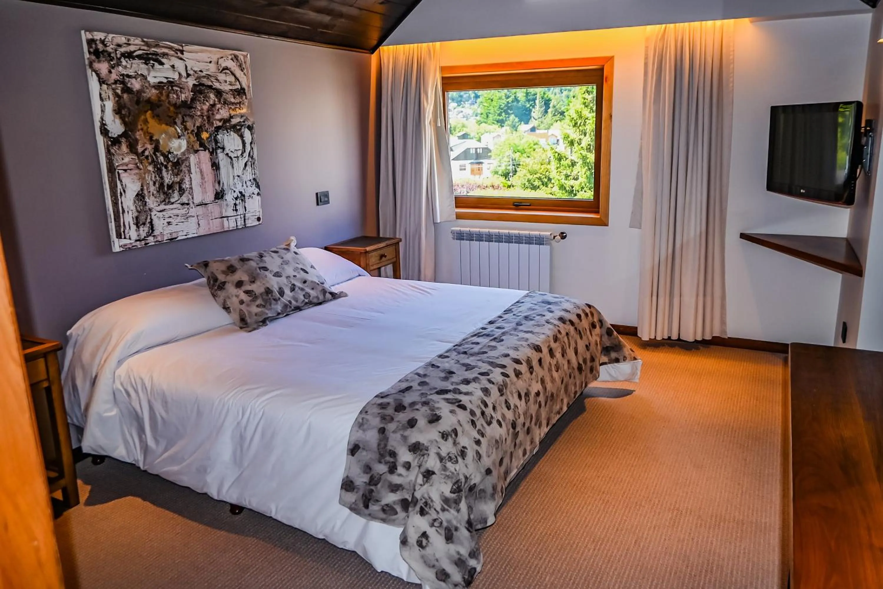 Bed in Hotel & Spa La Cheminée