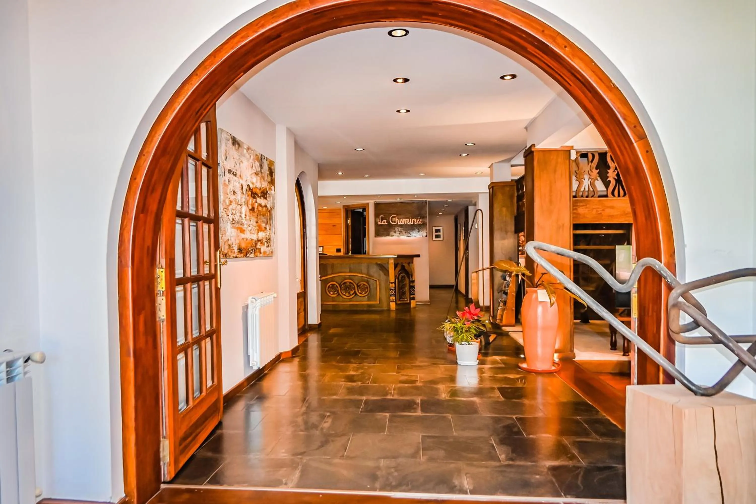 Lobby or reception in Hotel & Spa La Cheminée