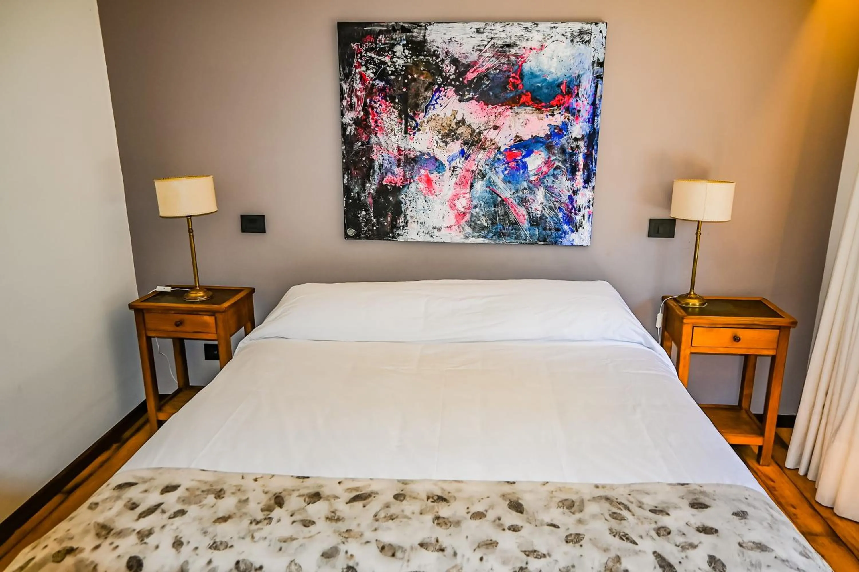 Bed in Hotel & Spa La Cheminée