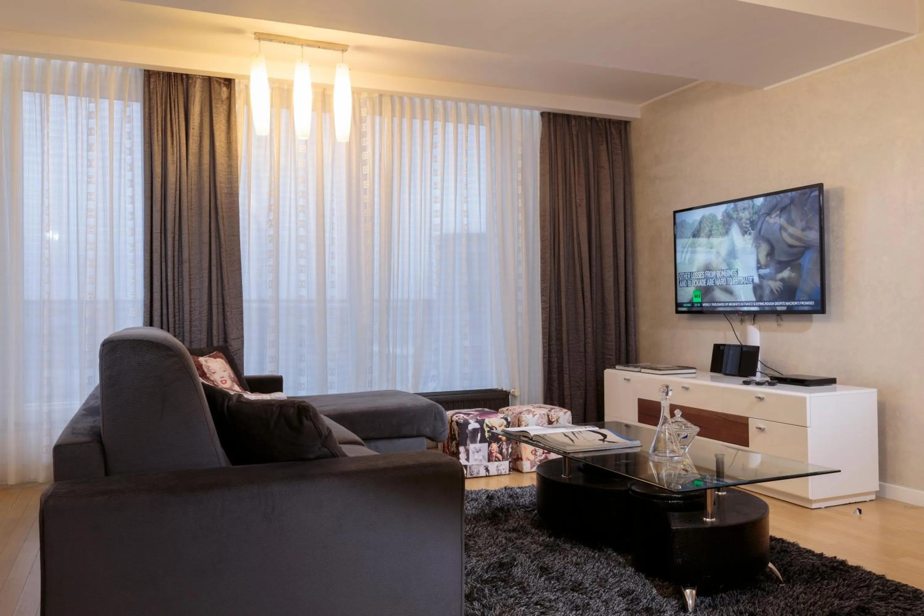 Seating area in The Queen Luxury Apartments - Villa Marilyn