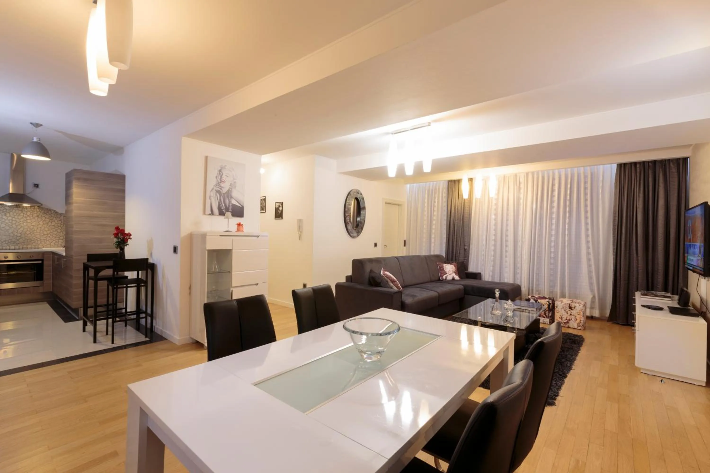 Seating area in The Queen Luxury Apartments - Villa Marilyn