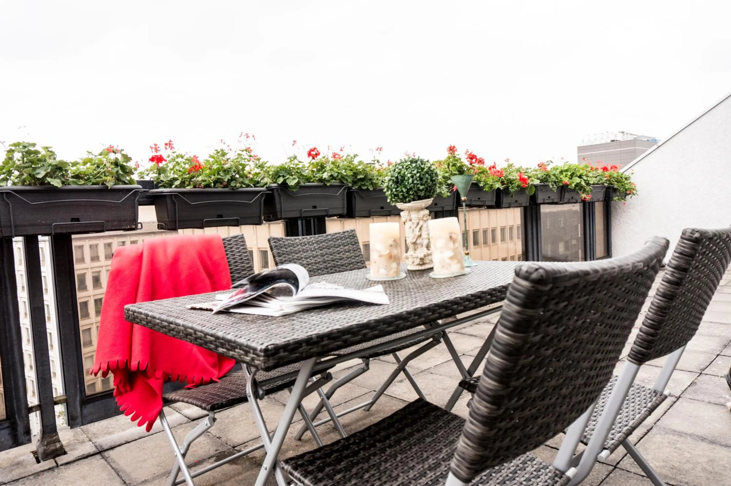 Balcony/Terrace in The Queen Luxury Apartments - Villa Marilyn