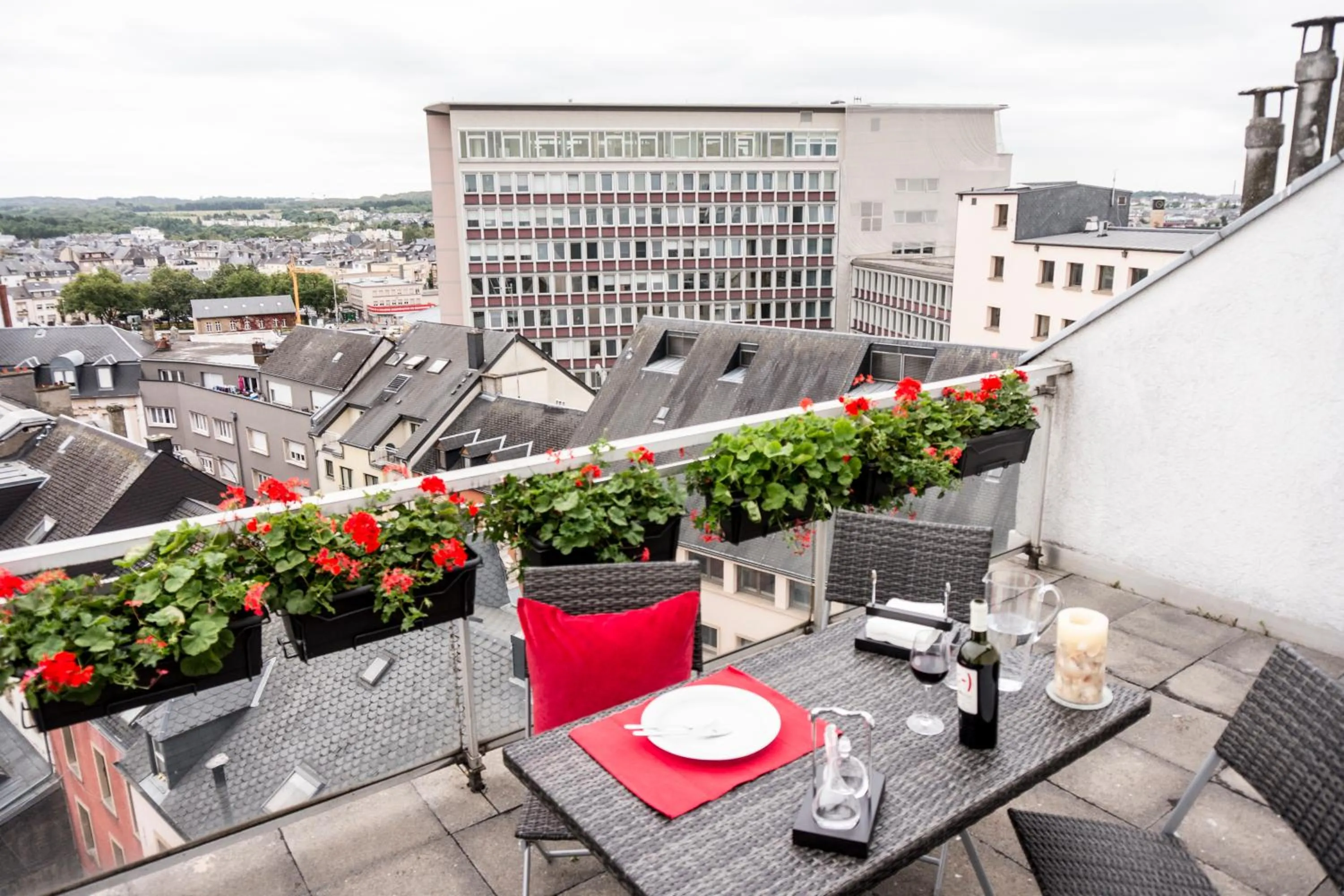 Balcony/Terrace in The Queen Luxury Apartments - Villa Marilyn