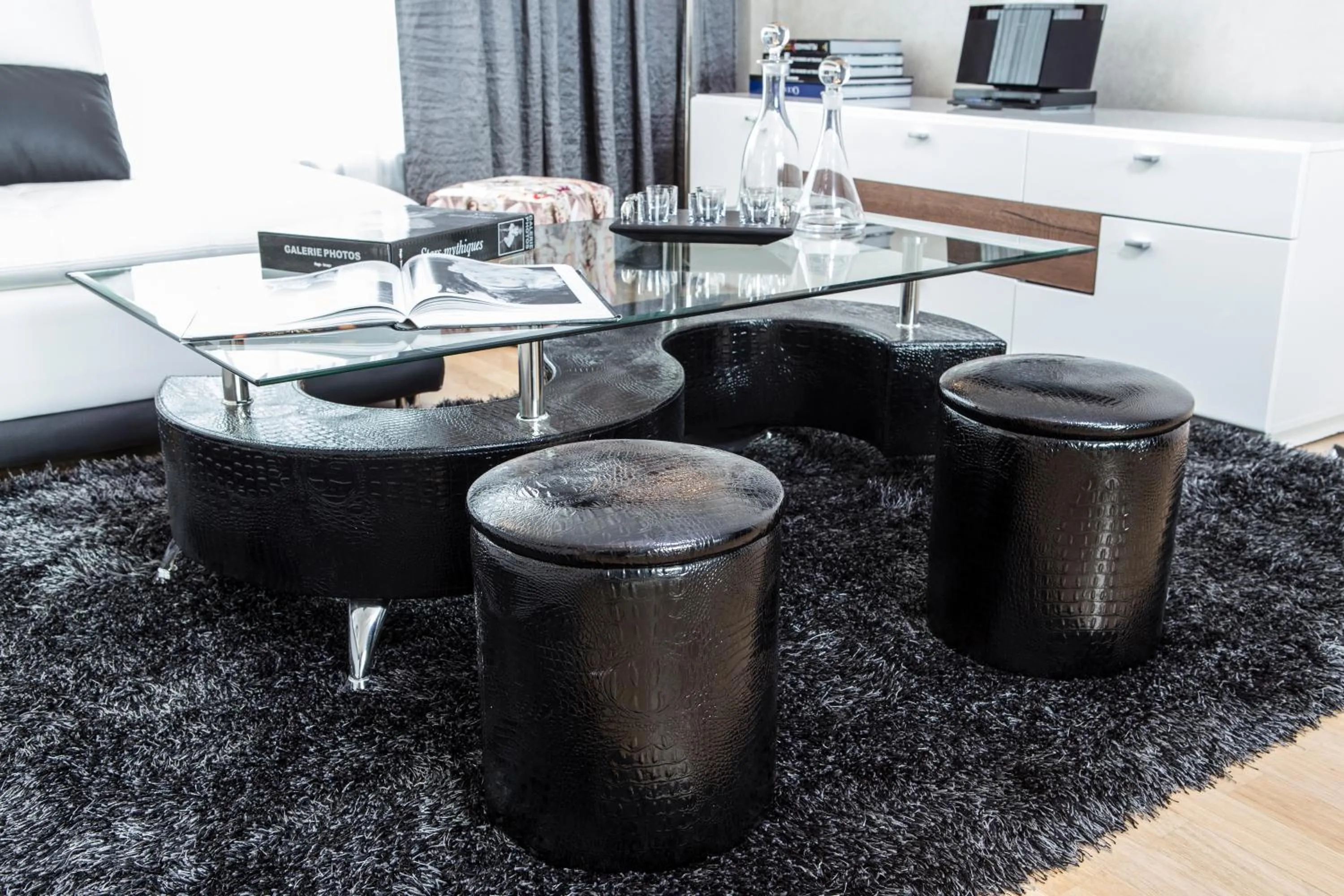 Seating area in The Queen Luxury Apartments - Villa Marilyn