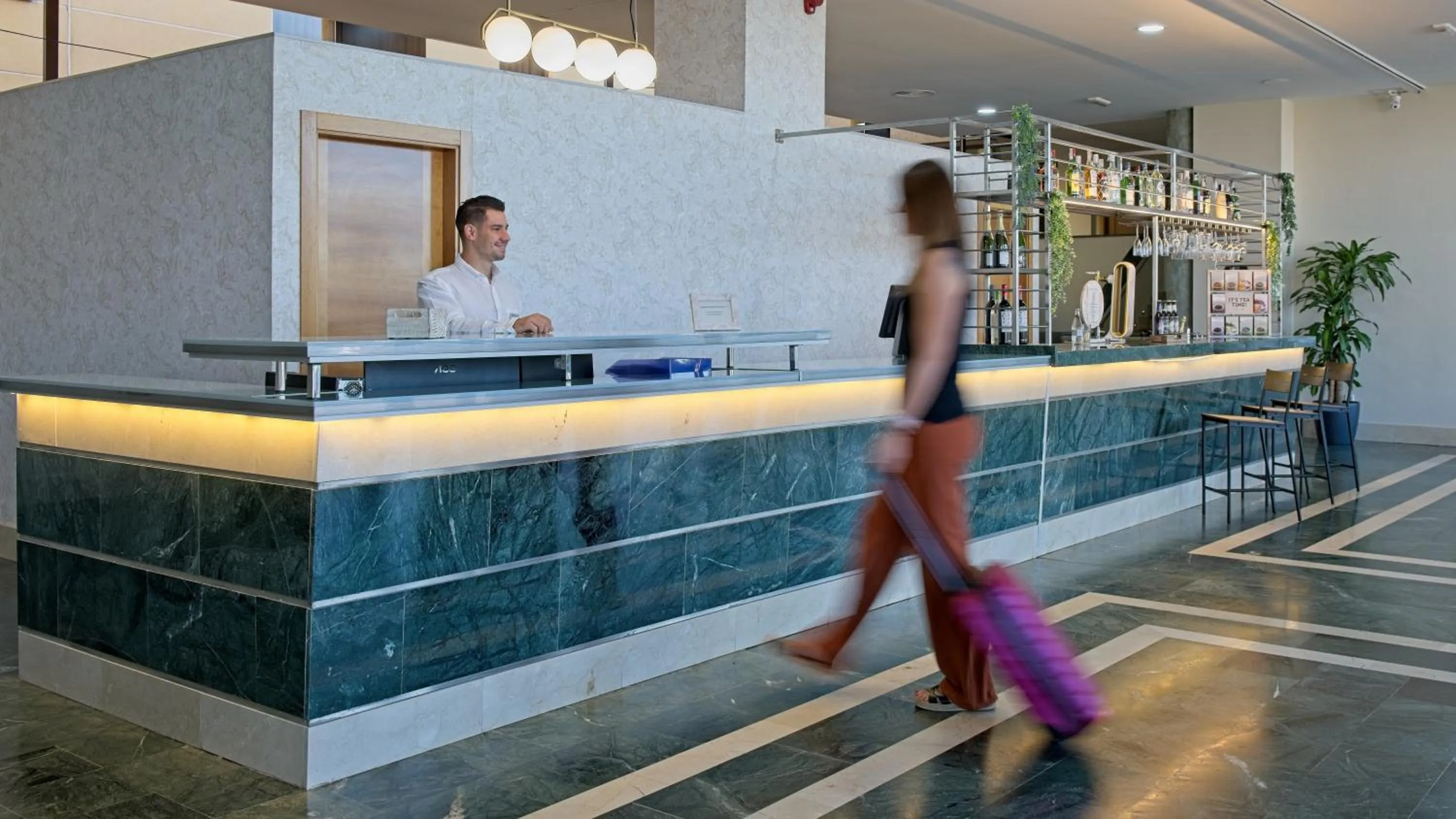 Lobby or reception in Checkin Madrid Móstoles