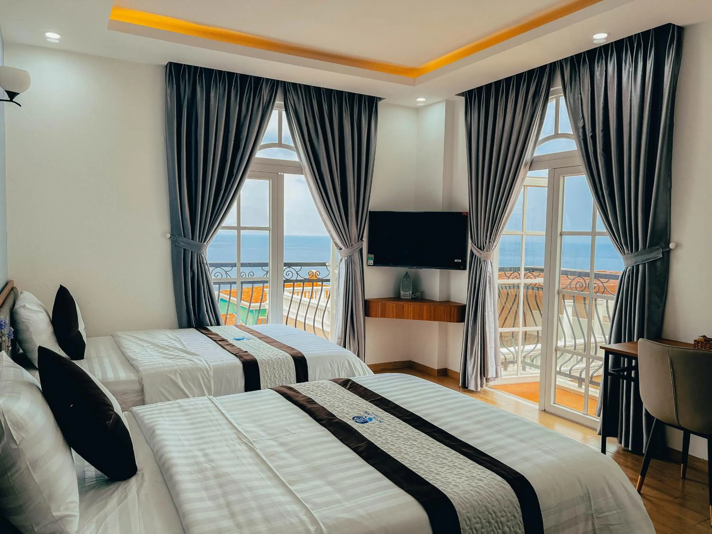 Quadruple Room with Sea View in LABE Hotel Phu Quoc