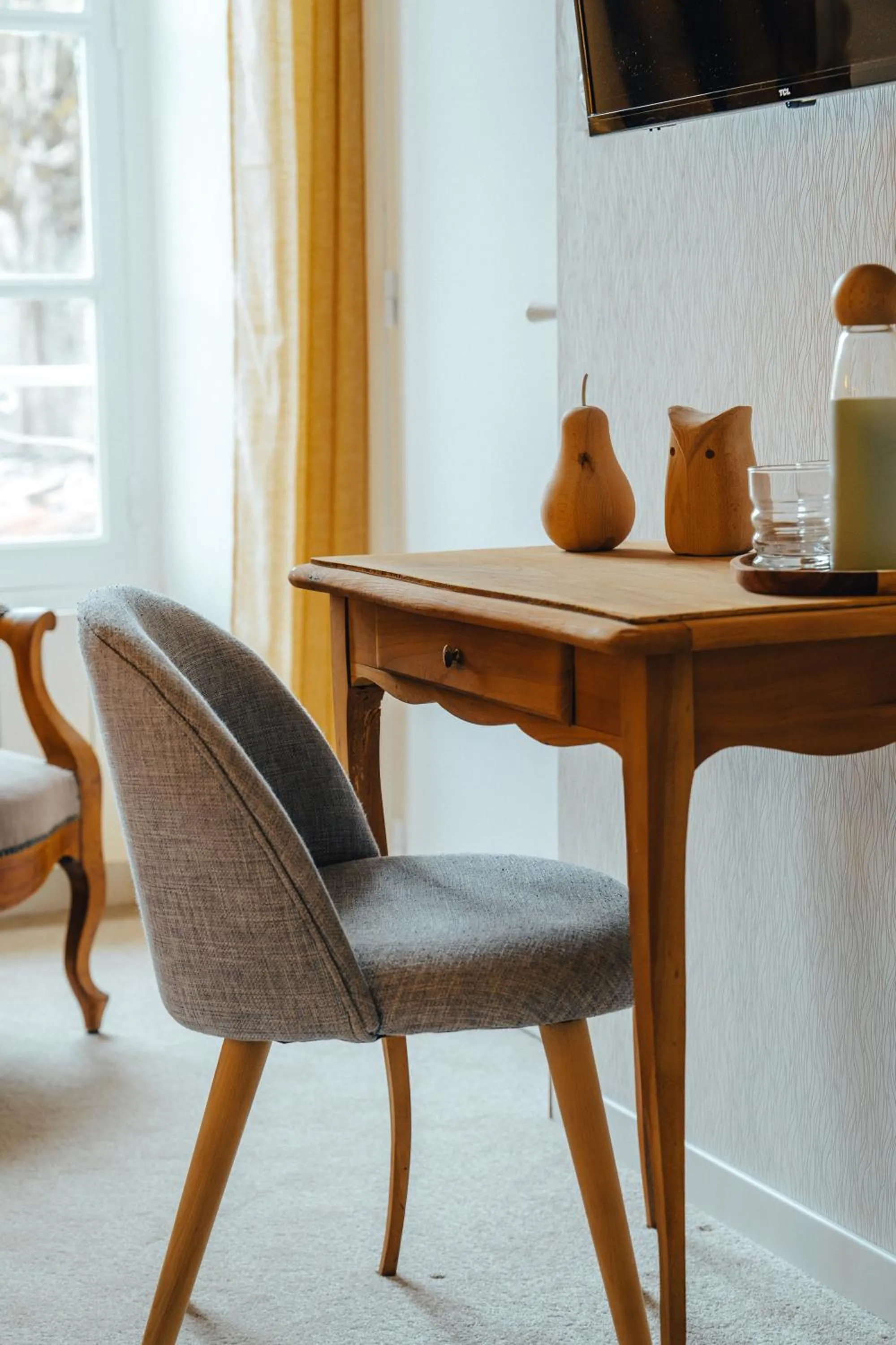 Decorative detail in Hôtel l'Abbaye