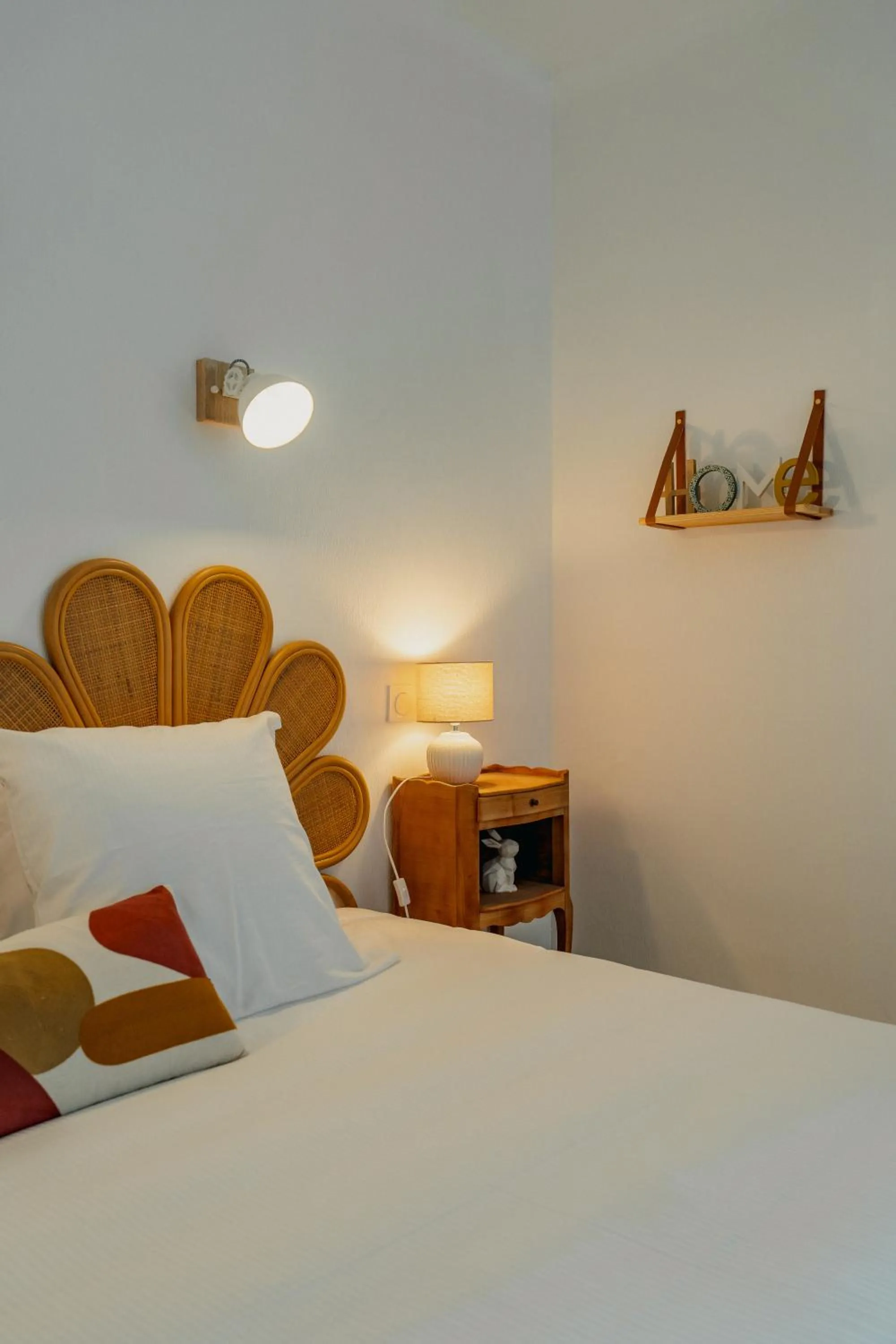 Bedroom, Bed in Hôtel l'Abbaye