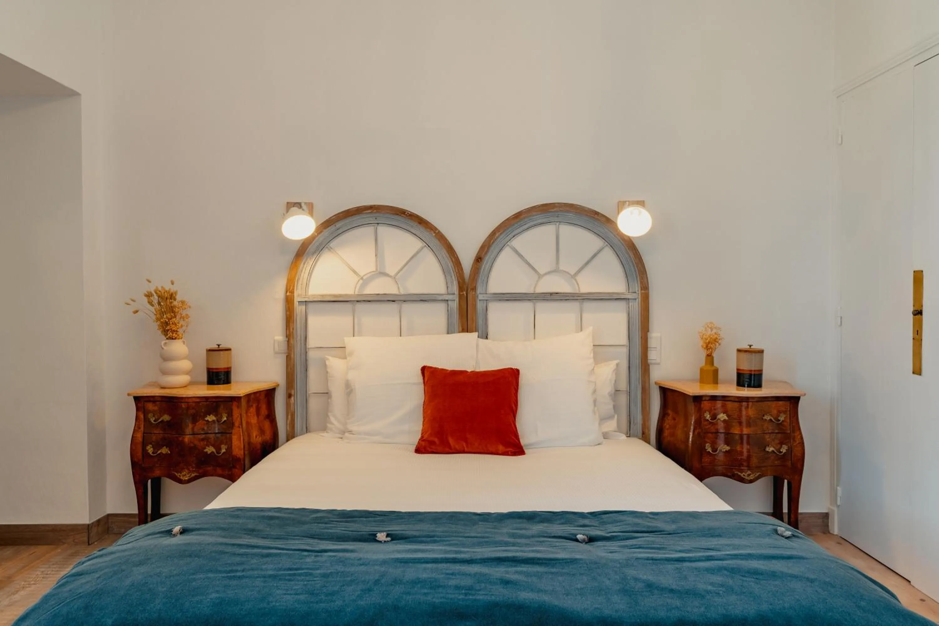 Bedroom, Bed in Hôtel l'Abbaye