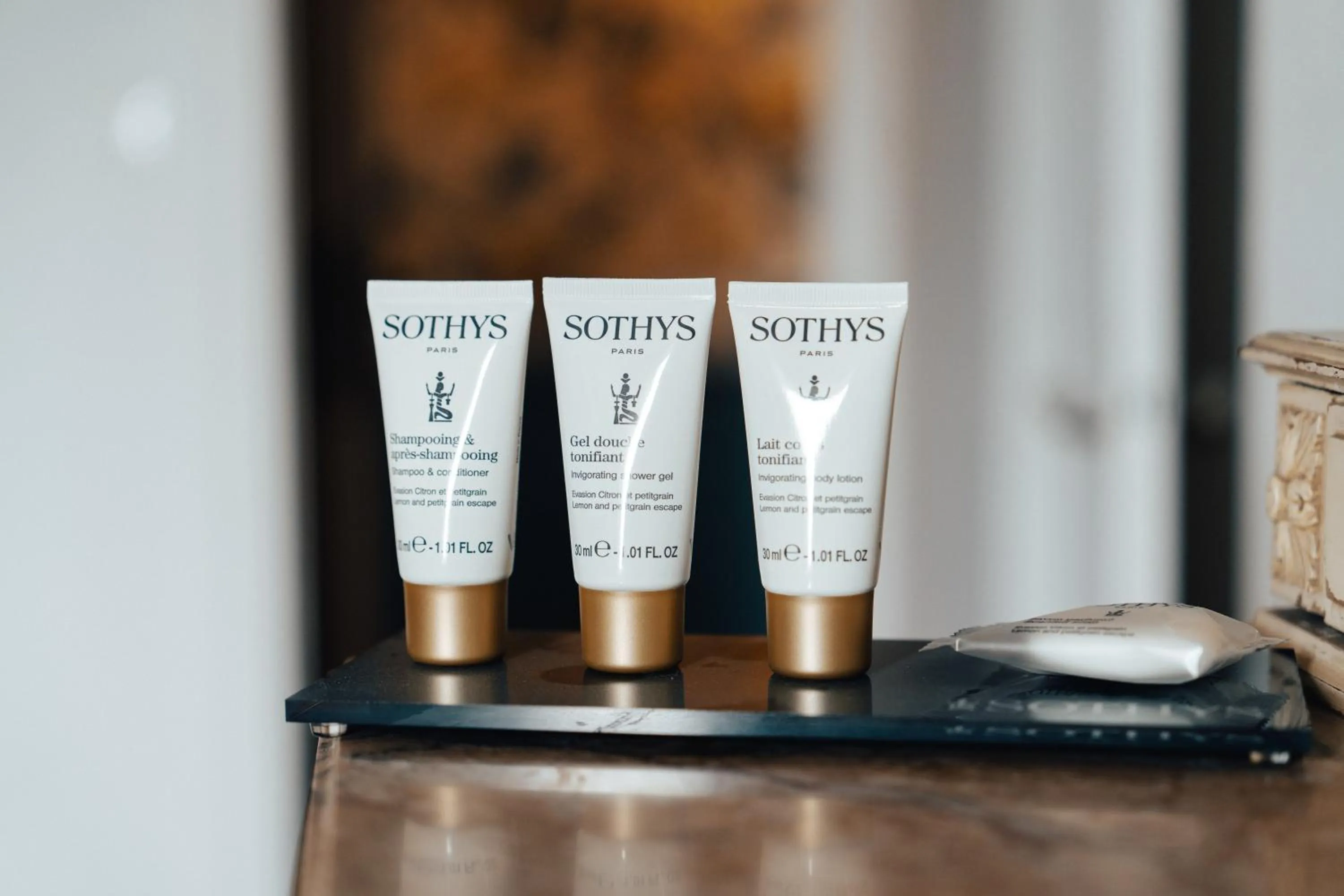 Bathroom in Hôtel l'Abbaye