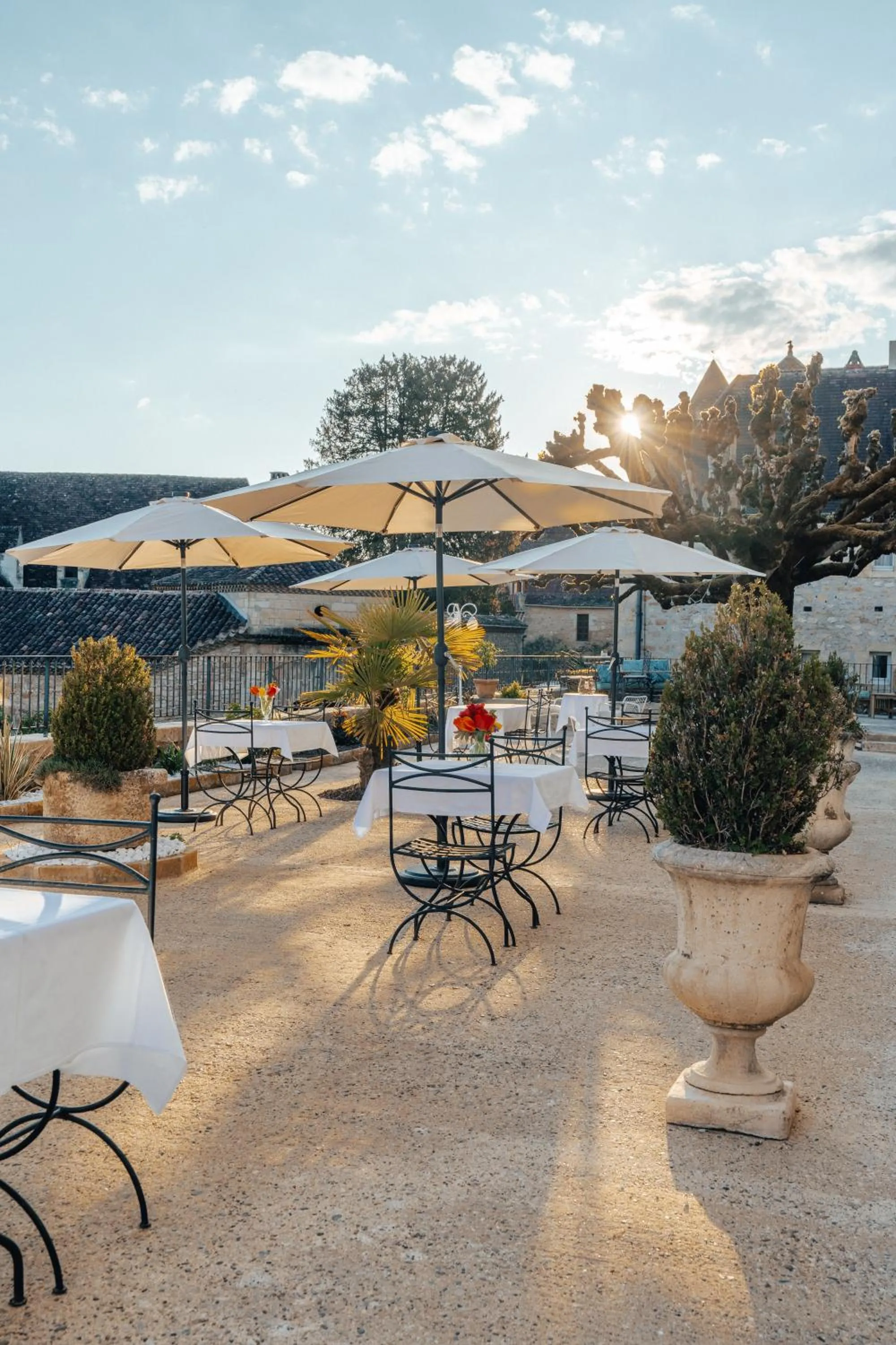 Balcony/Terrace in Hôtel l'Abbaye