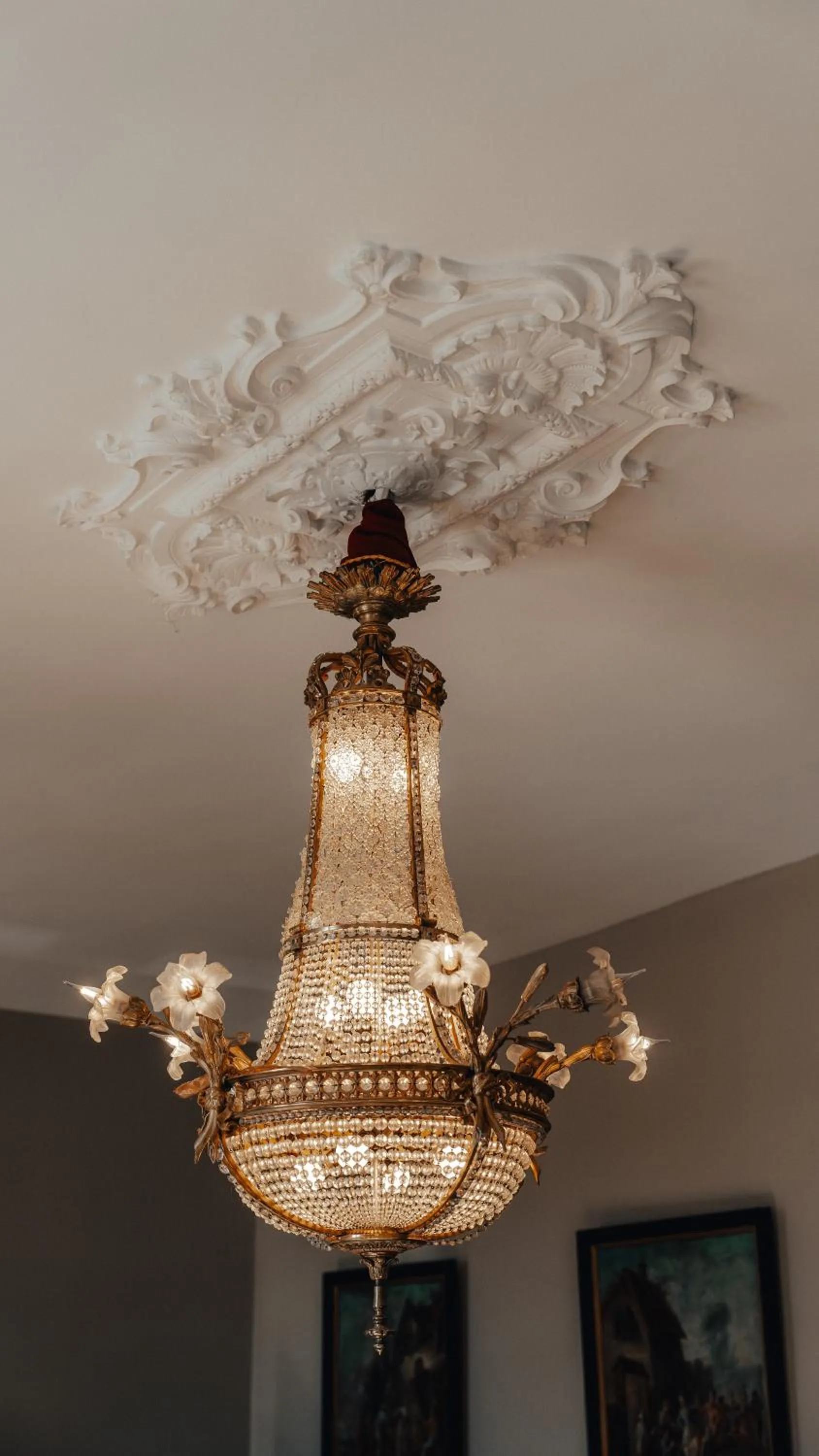 Decorative detail in Hôtel l'Abbaye