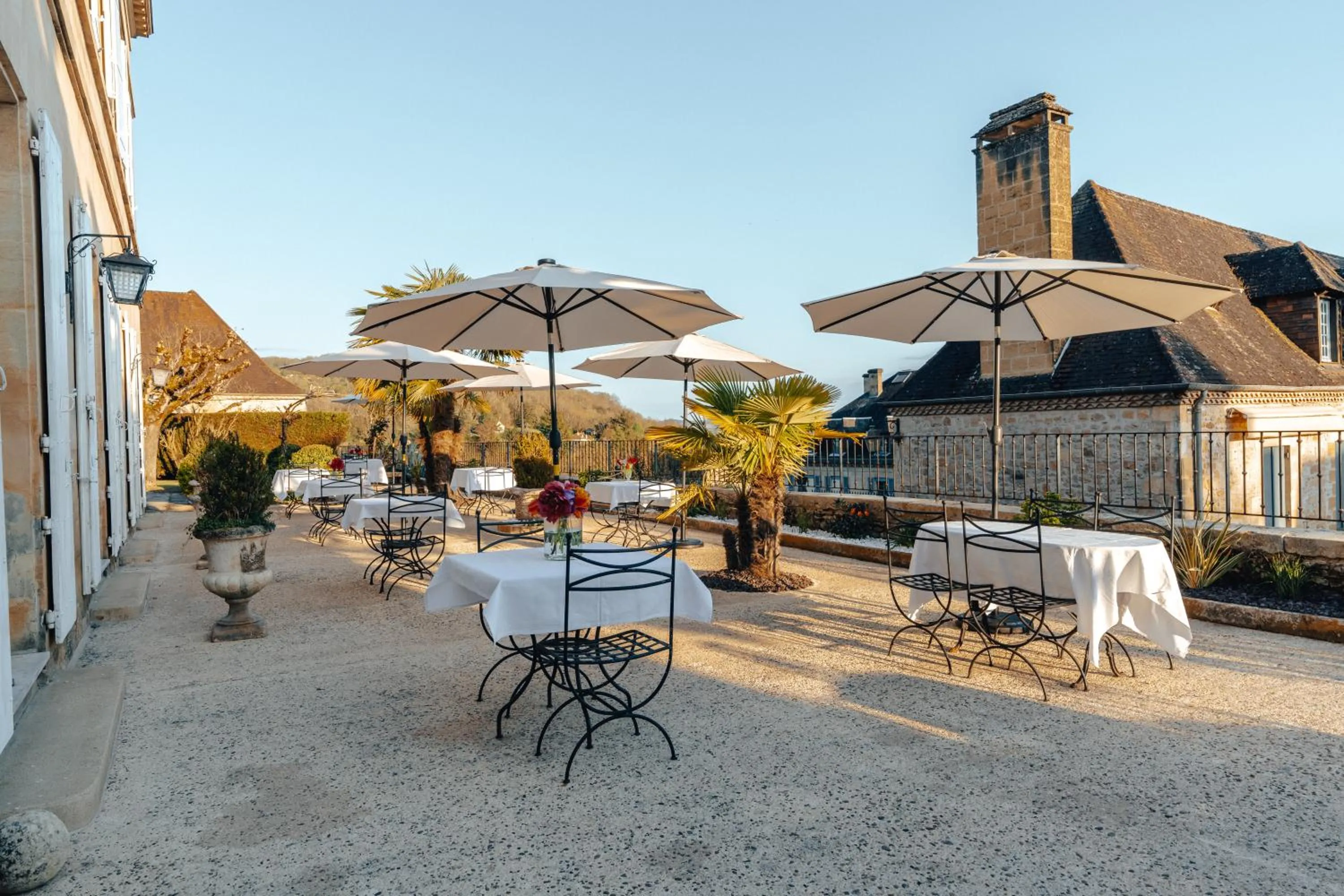 Balcony/Terrace in Hôtel l'Abbaye
