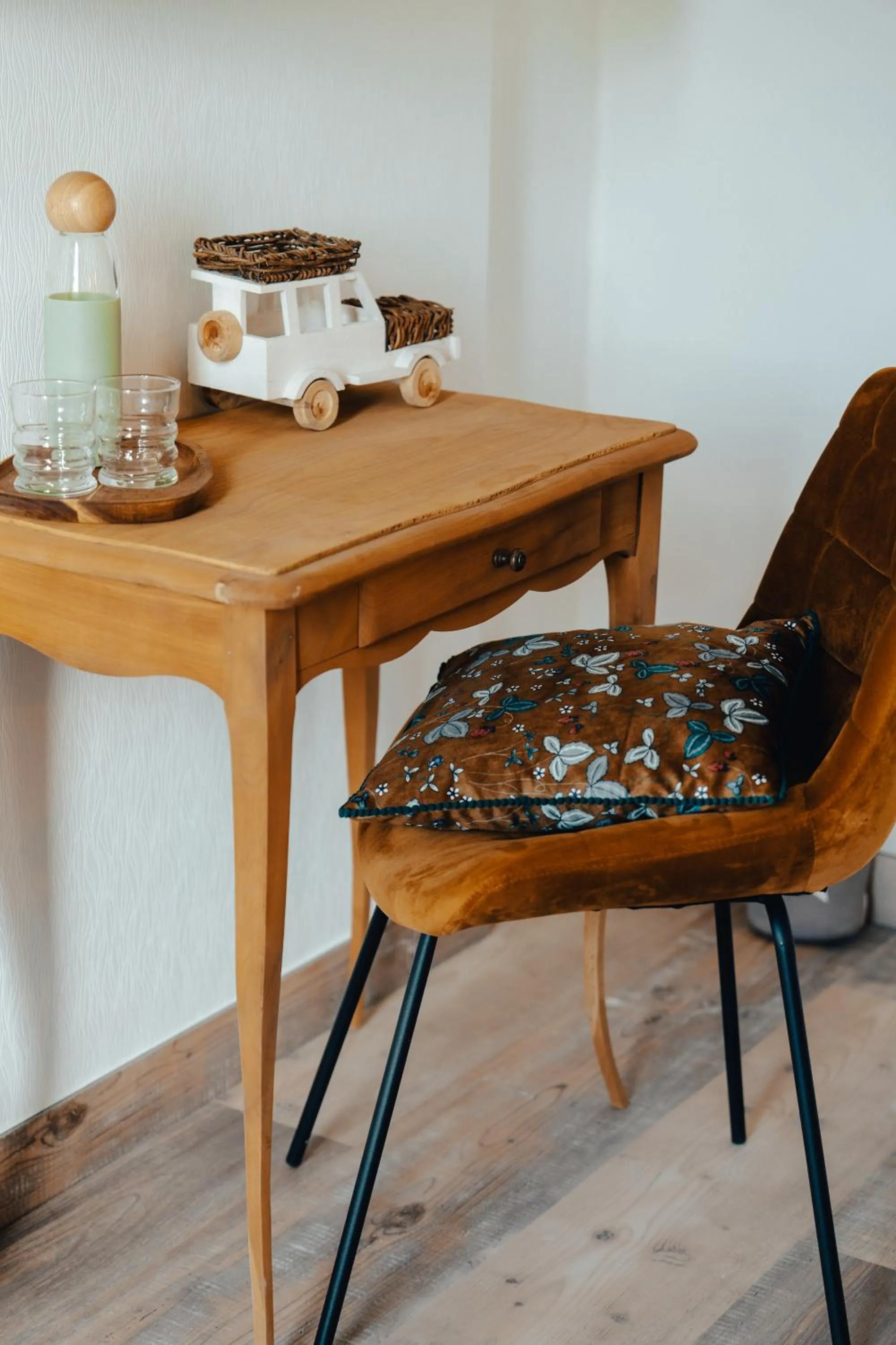 Decorative detail in Hôtel l'Abbaye