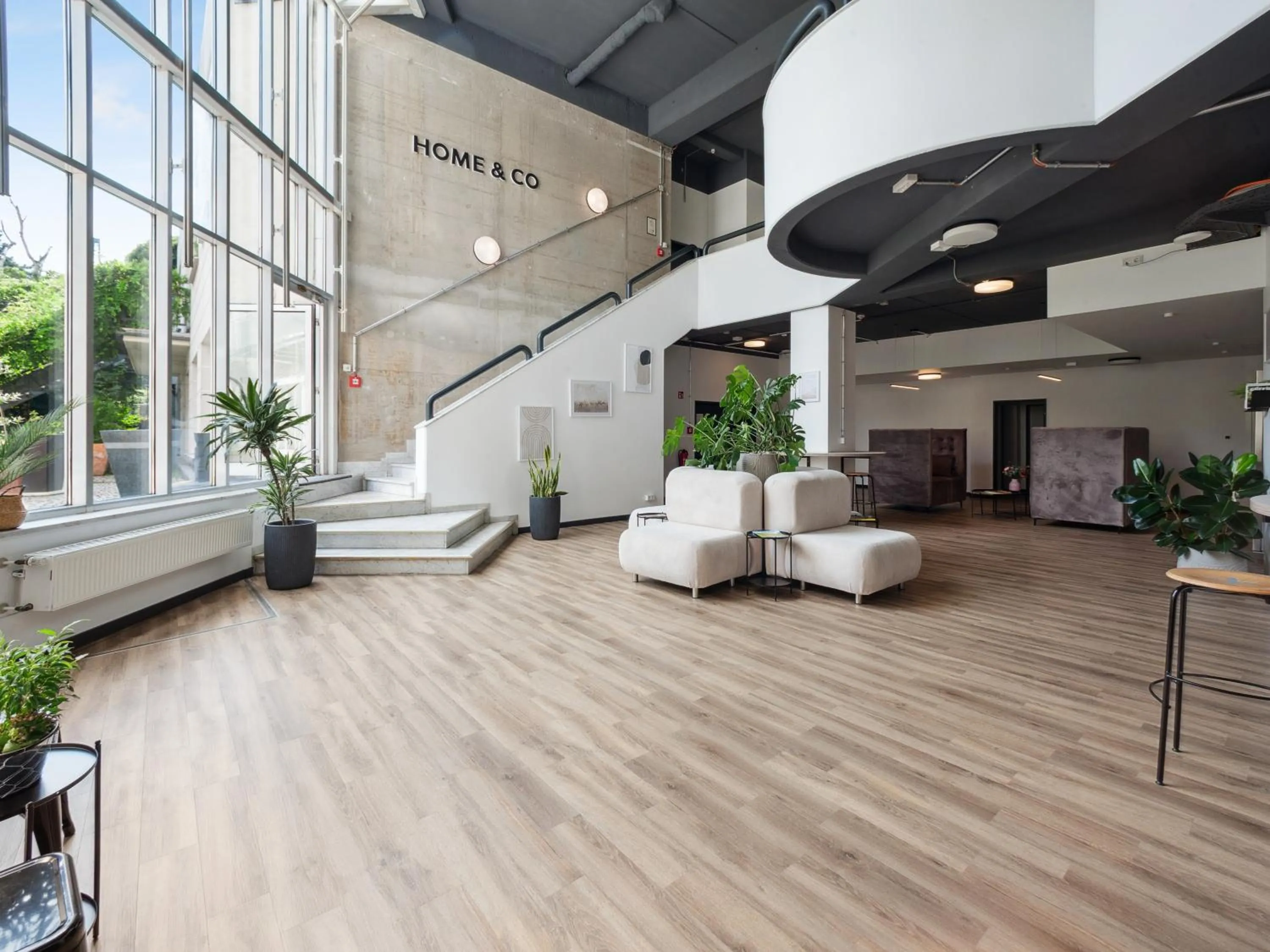 Living room in Home and CoLiving Bonn I Aparthotel